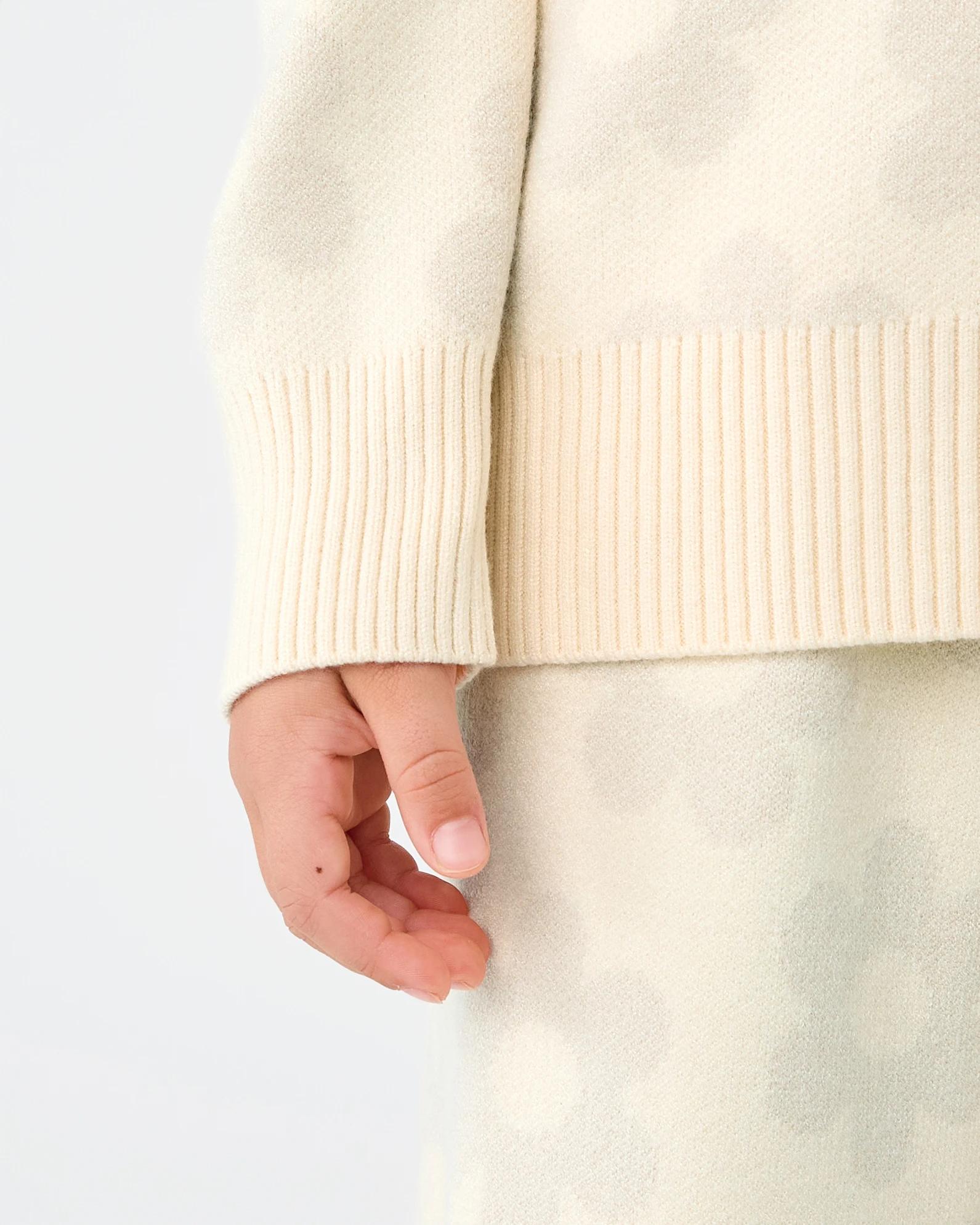 4 Bonded Knit Hoodie Bge Florl, 4 of 7