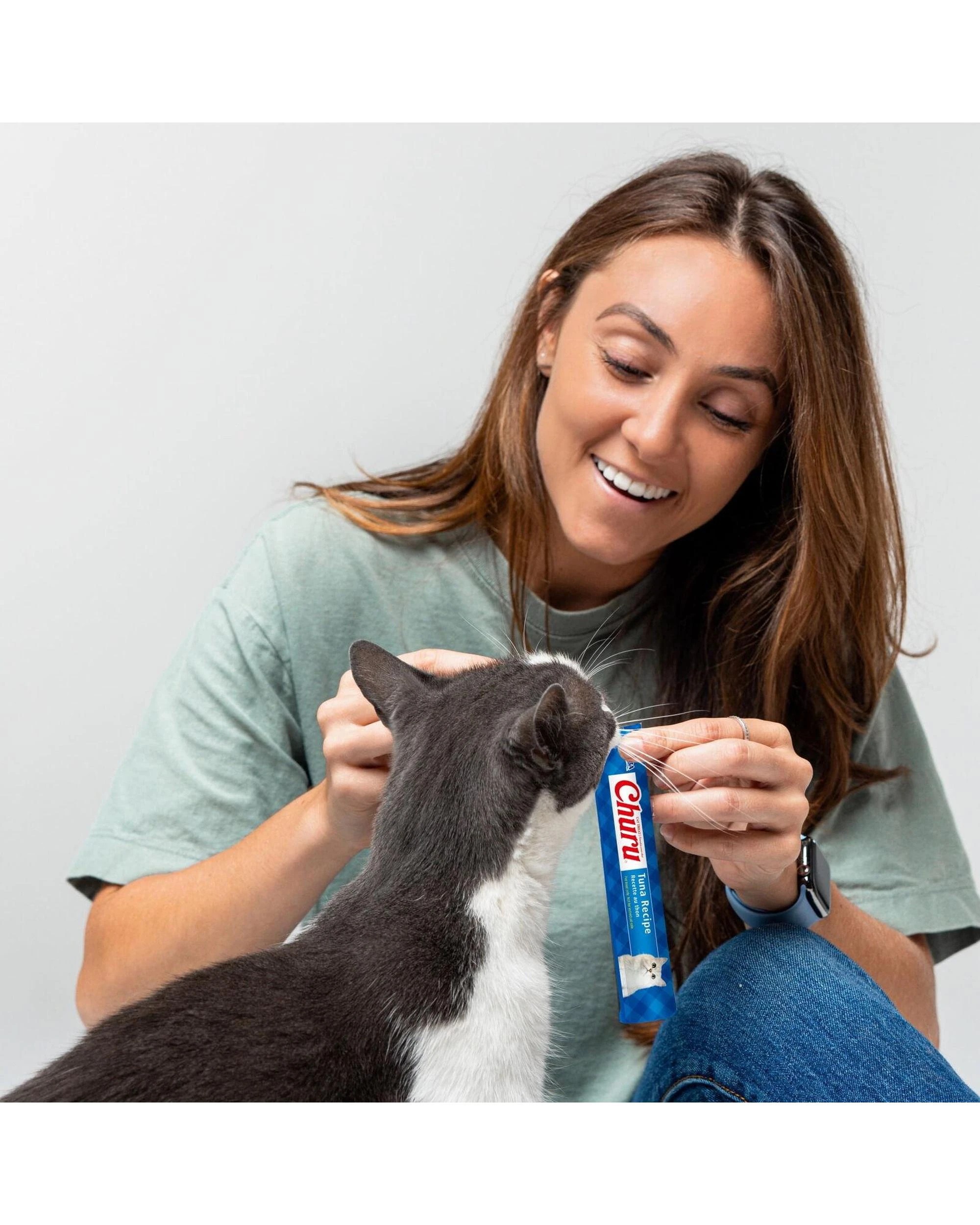 9 Inaba Churu Holiday Lickable Cat Treats Tuna & Chicken Variety 20 Pack, 9 of 9