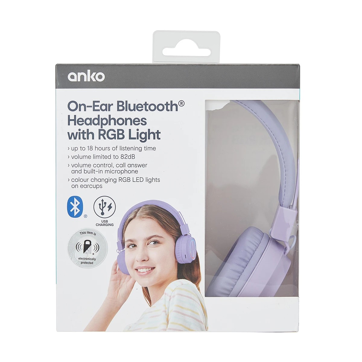 11 Buddy Light Up Bluetooth Headphones - Lilac, 11 of 11