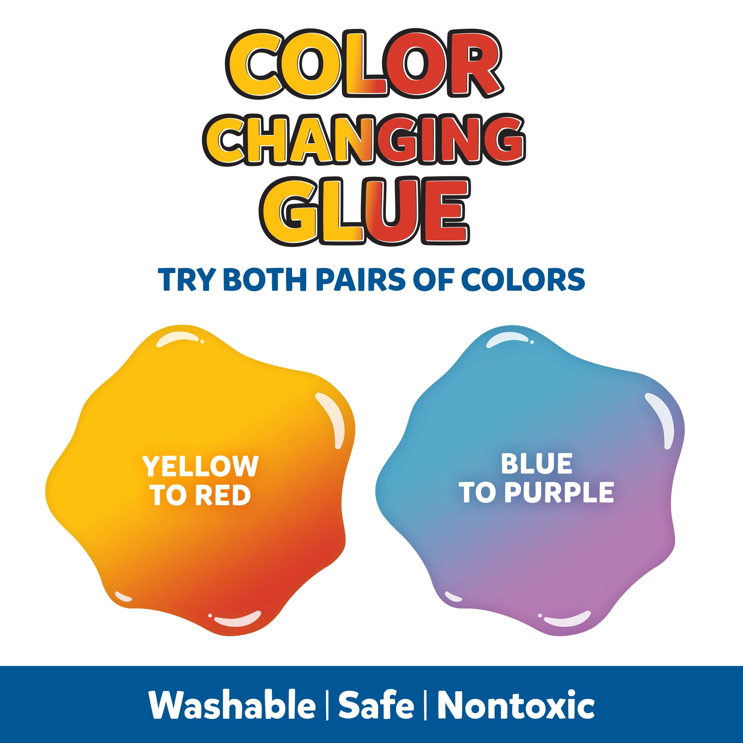 6 Elmer’s Color Changing Glue 147ml - Blue to Purple, 6 of 7