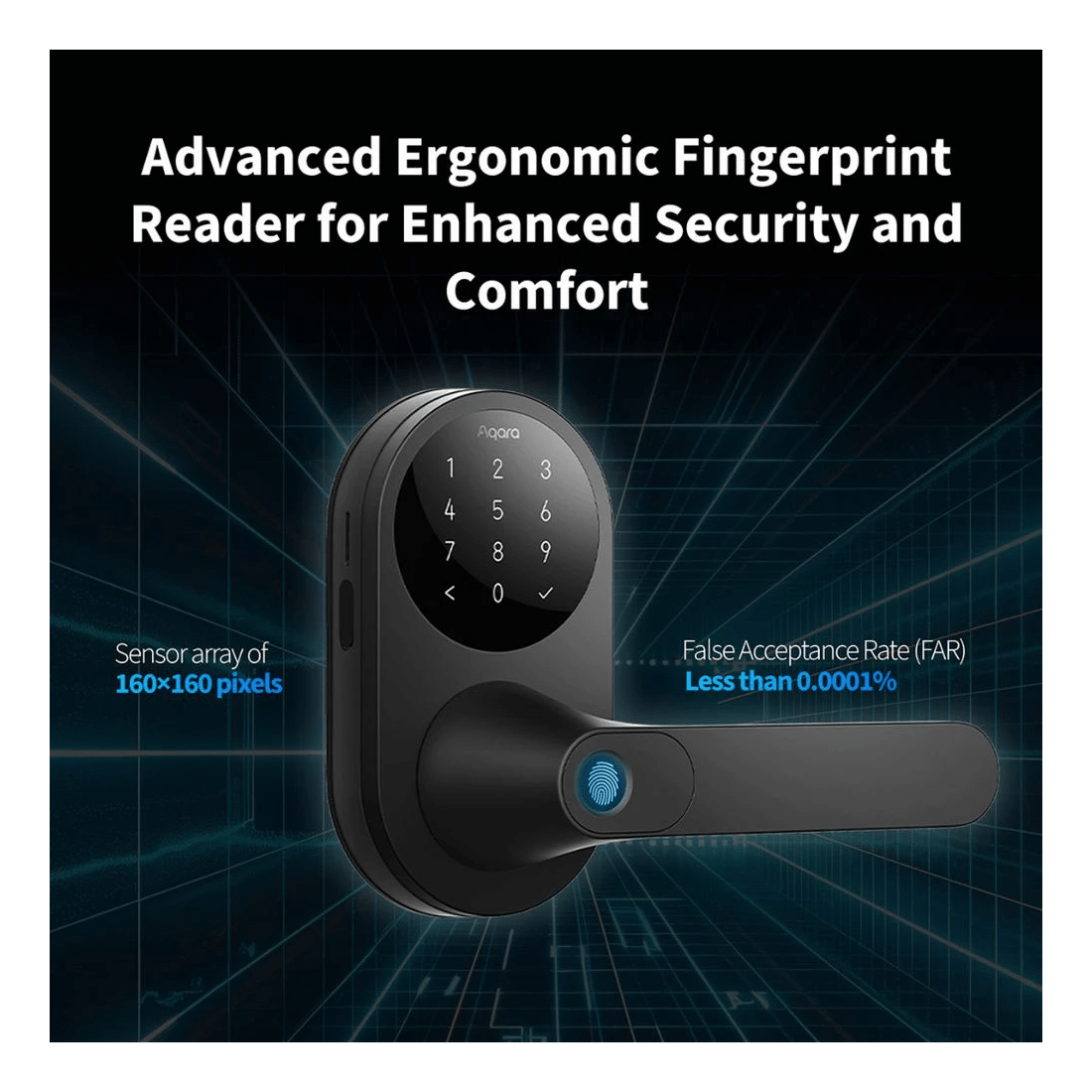 4 Aqara Smart Lock U300 Matte, 4 of 10