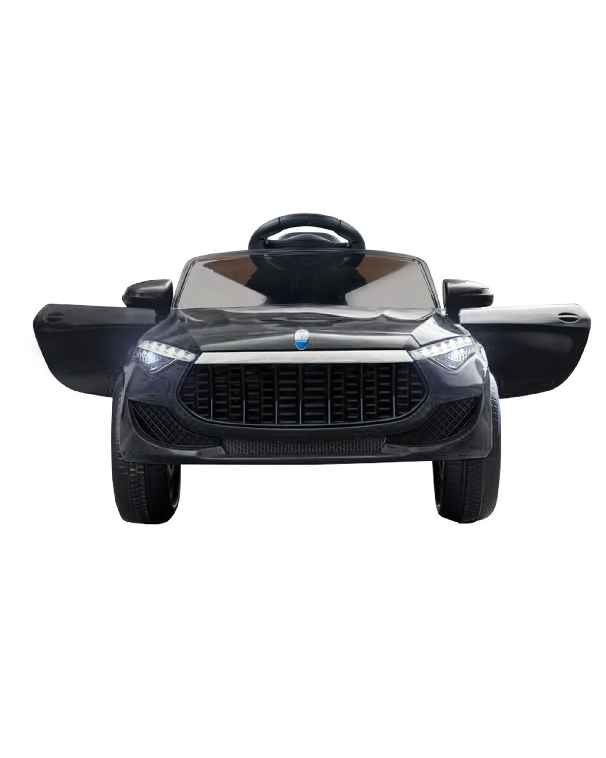 3 Rigo Kids Electric Ride On Car Toys Cars Horn Music Remote Control 12v
 - Black, 3 of 3