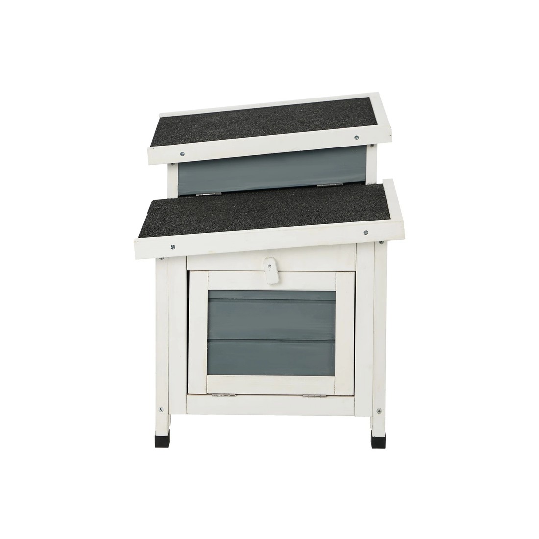 10 Alopet Outdoor Rabbit Hutch Wooden Cage Chicken Coop House Enclosure - Multi, 10 of 10