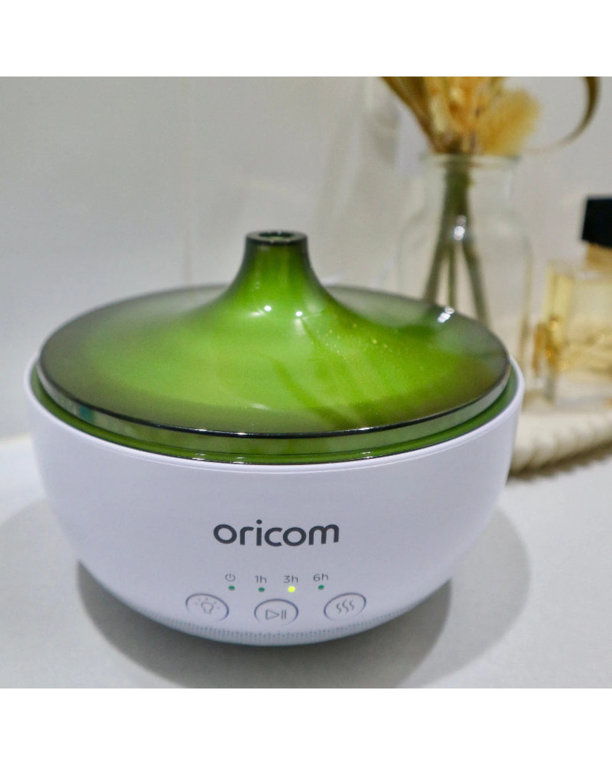 7 Oricom OBHAD200 Baby 4-IN-1 Aroma Diffuser, Humidifier, Night Light and Speaker - White, 7 of 10
