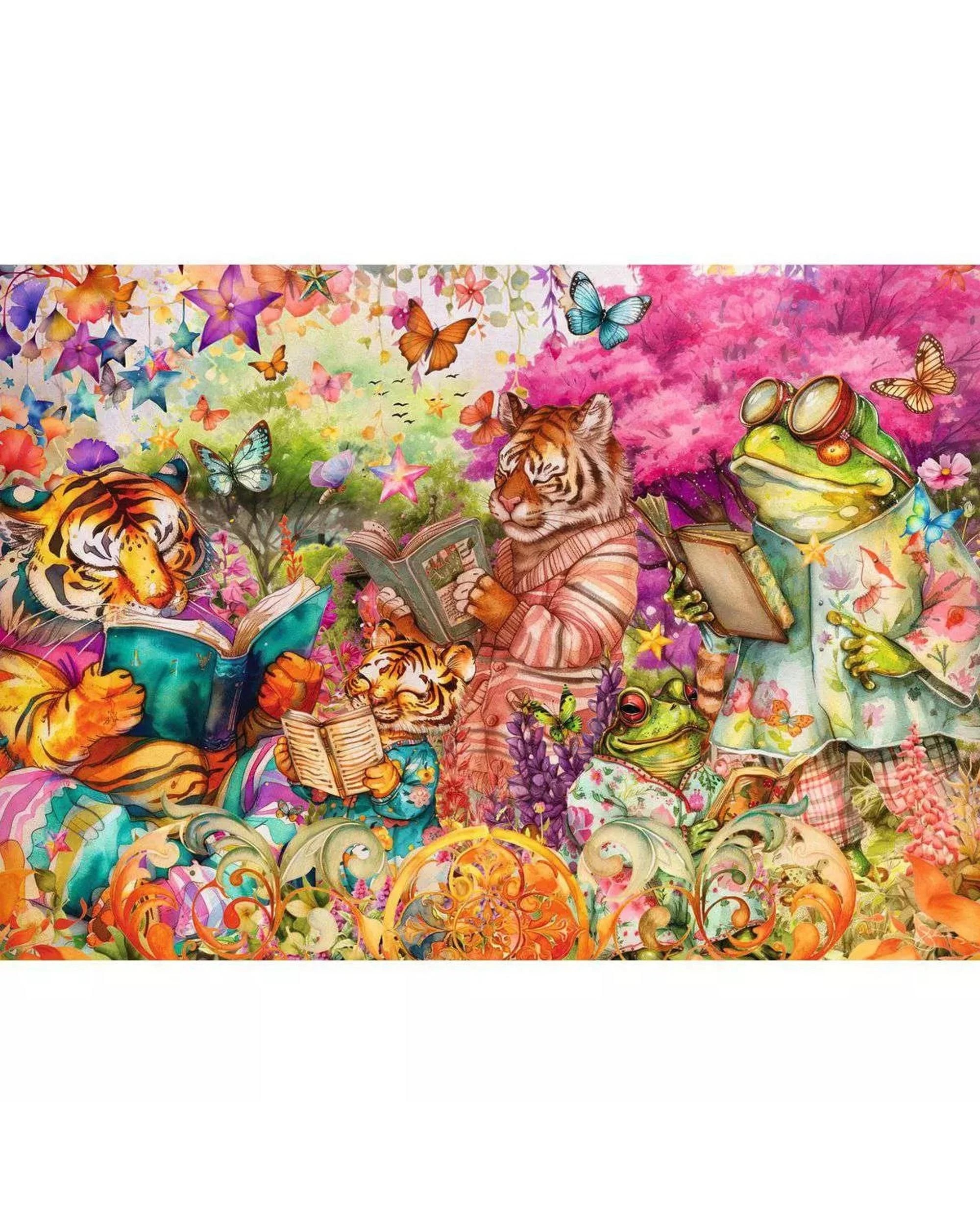 2 Ravensburger Book Club 1000 Piece Jigsaw Puzzle, 2 of 3