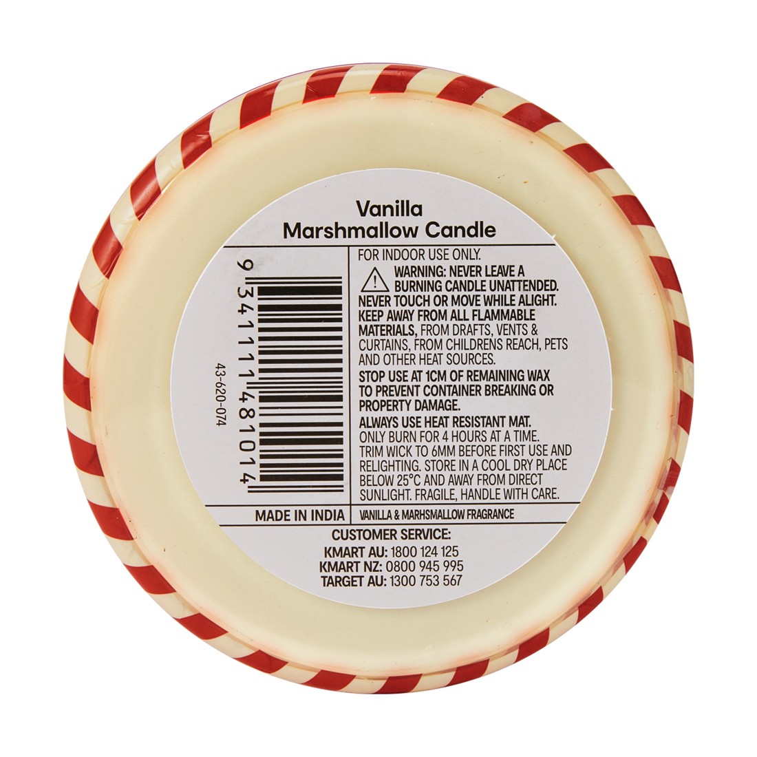 6 Vanilla Marshmallow Candle, 6 of 6