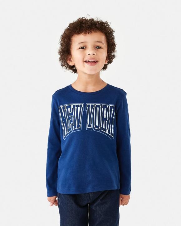 Long Sleeve Print T-shirt