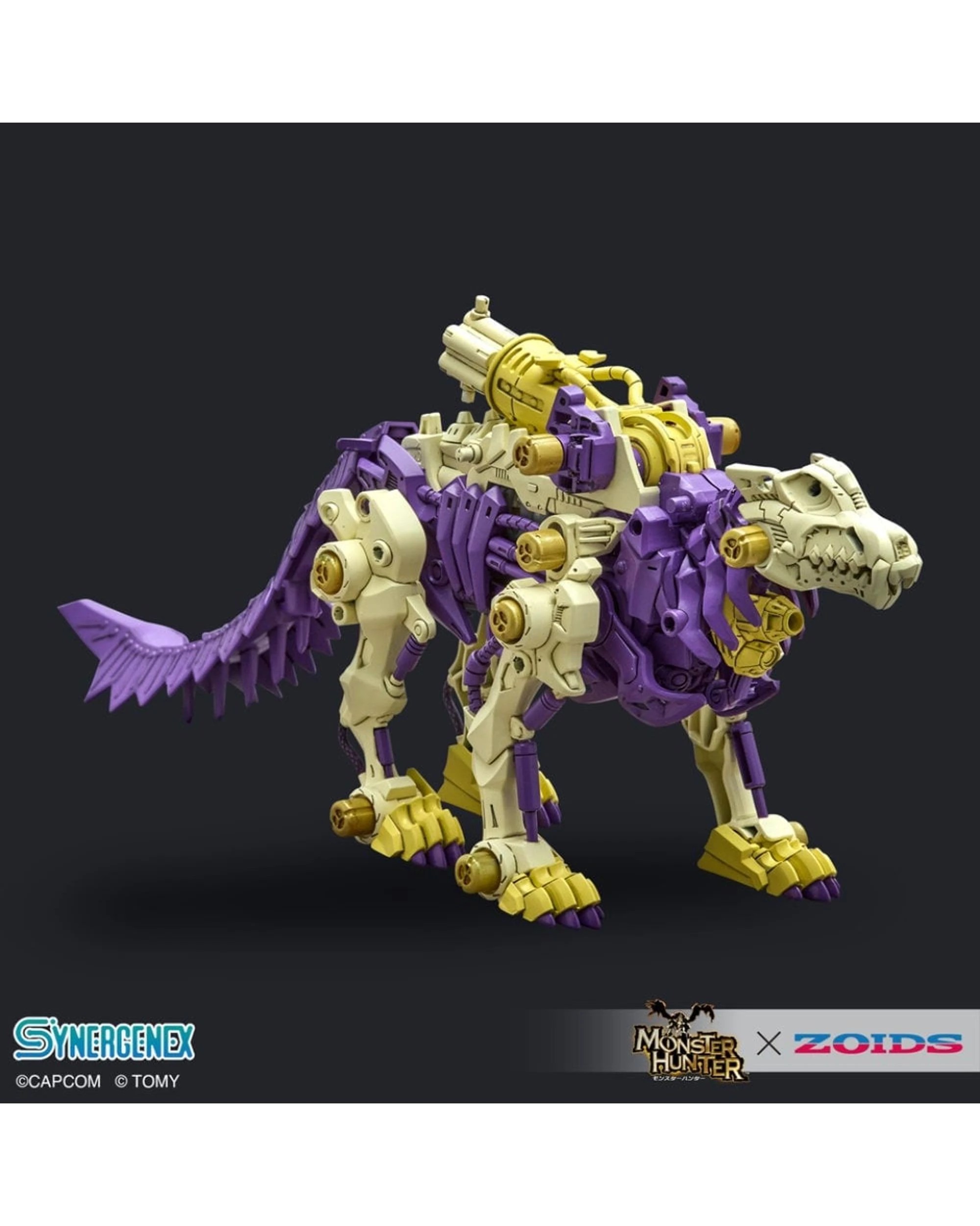 6 Tomy Zoids-X-Monster Hunter Gatling Fox-X-Mitsune Buildable Model Kit, 6 of 6