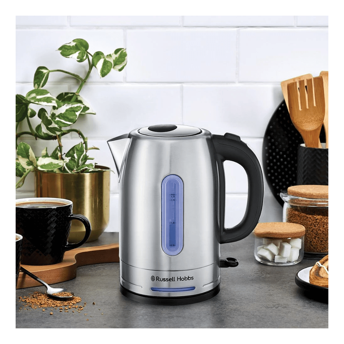 7 Russell Hobbs Rhk26330 Electric 1.7l Quiet Kettle Stainless Steel Water Jug - Silver, 7 of 8