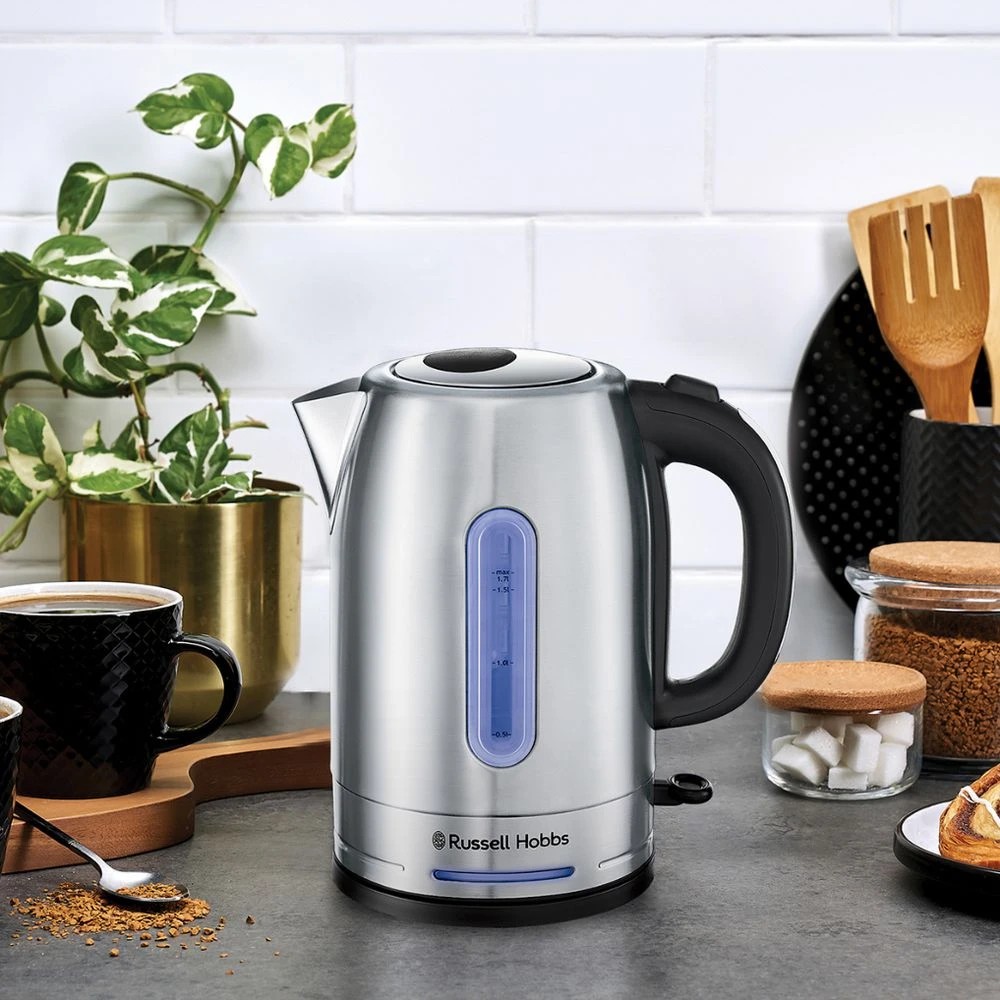 7 Russell Hobbs Rhk26330 Electric 1.7l Quiet Kettle Stainless Steel Water Jug - Silver, 7 of 8