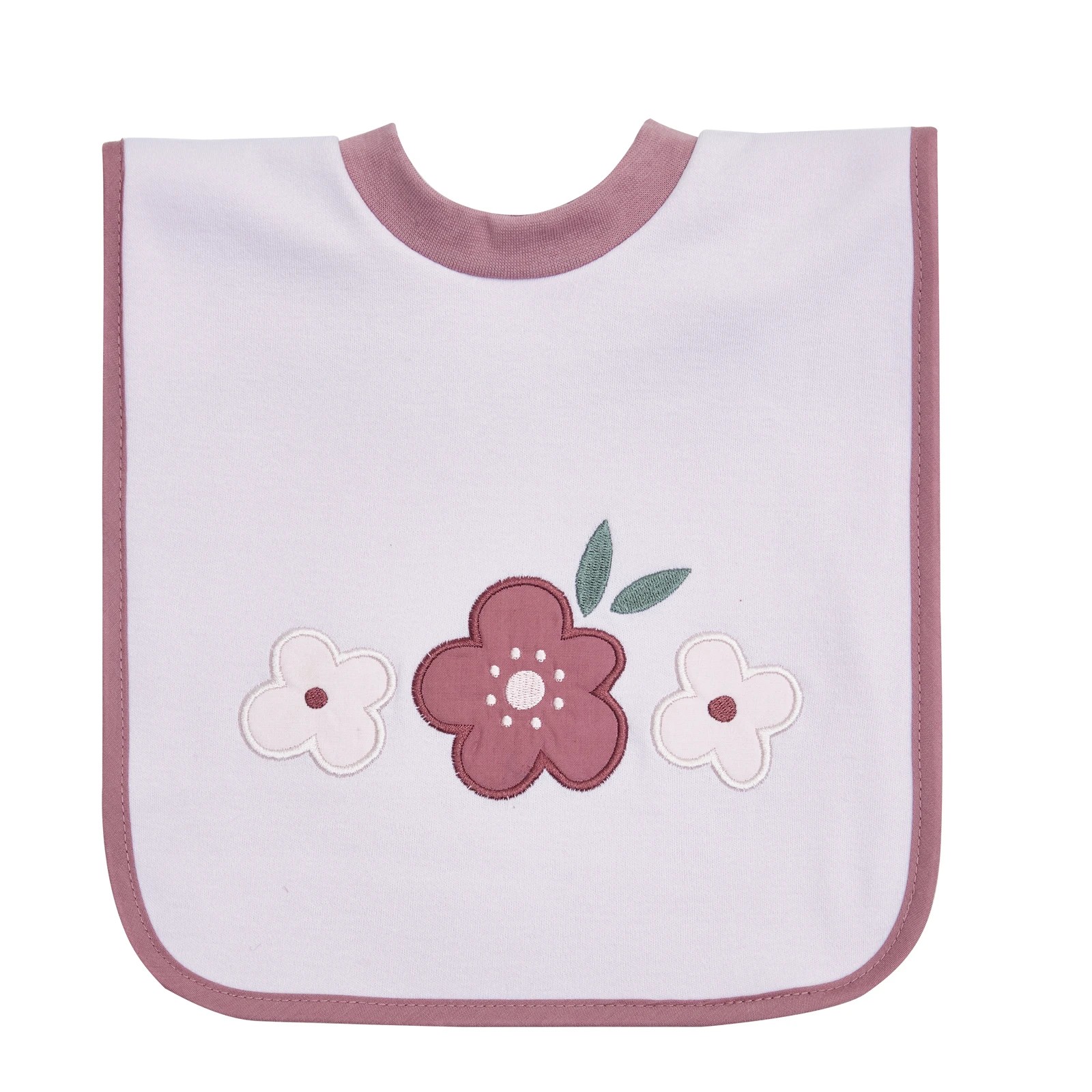 3 Big Softies 3 Pack Popover Bibs, Floral, 3 of 6