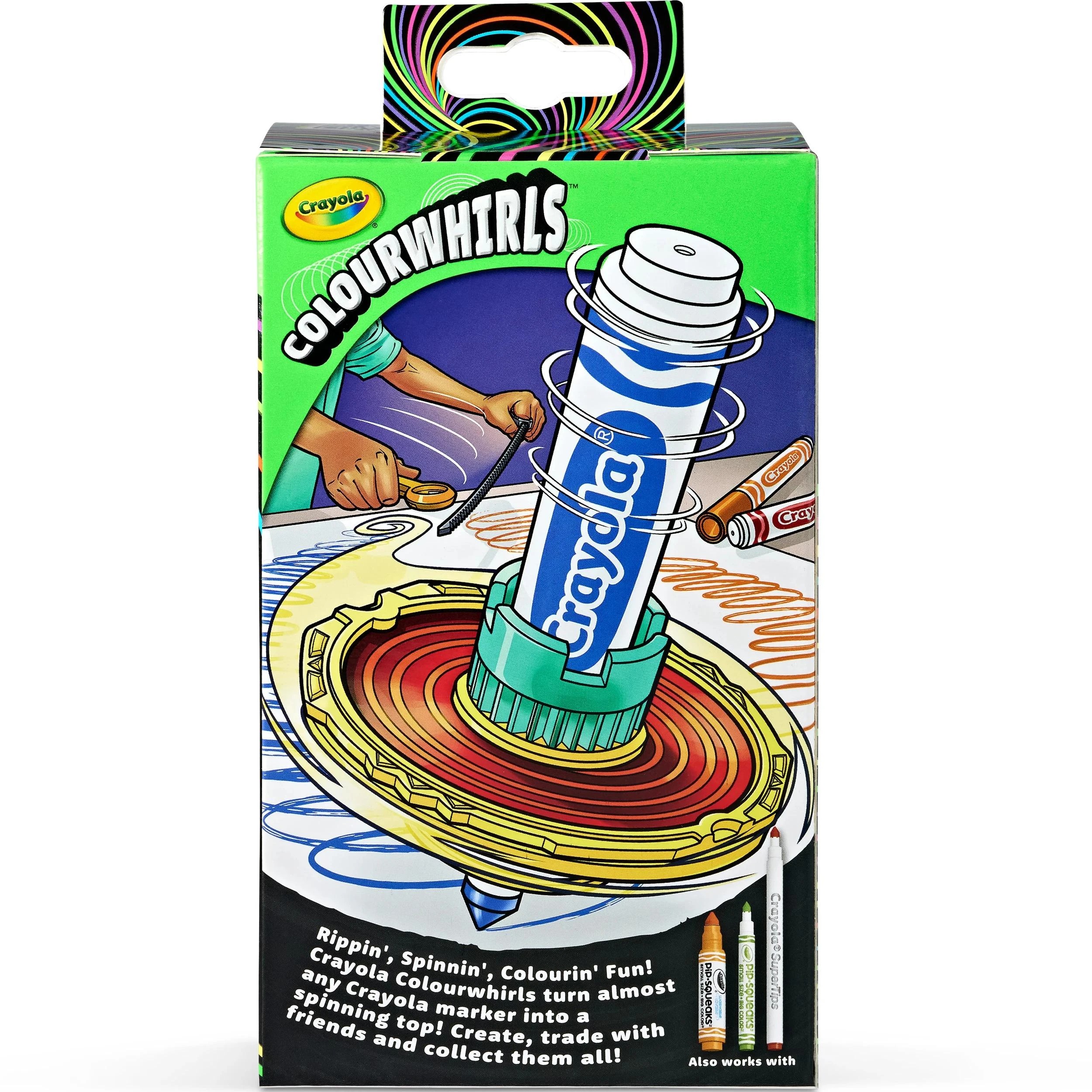 2 1 Piece Crayola Colourwhirls Neon - Assorted - Multi, 2 of 8