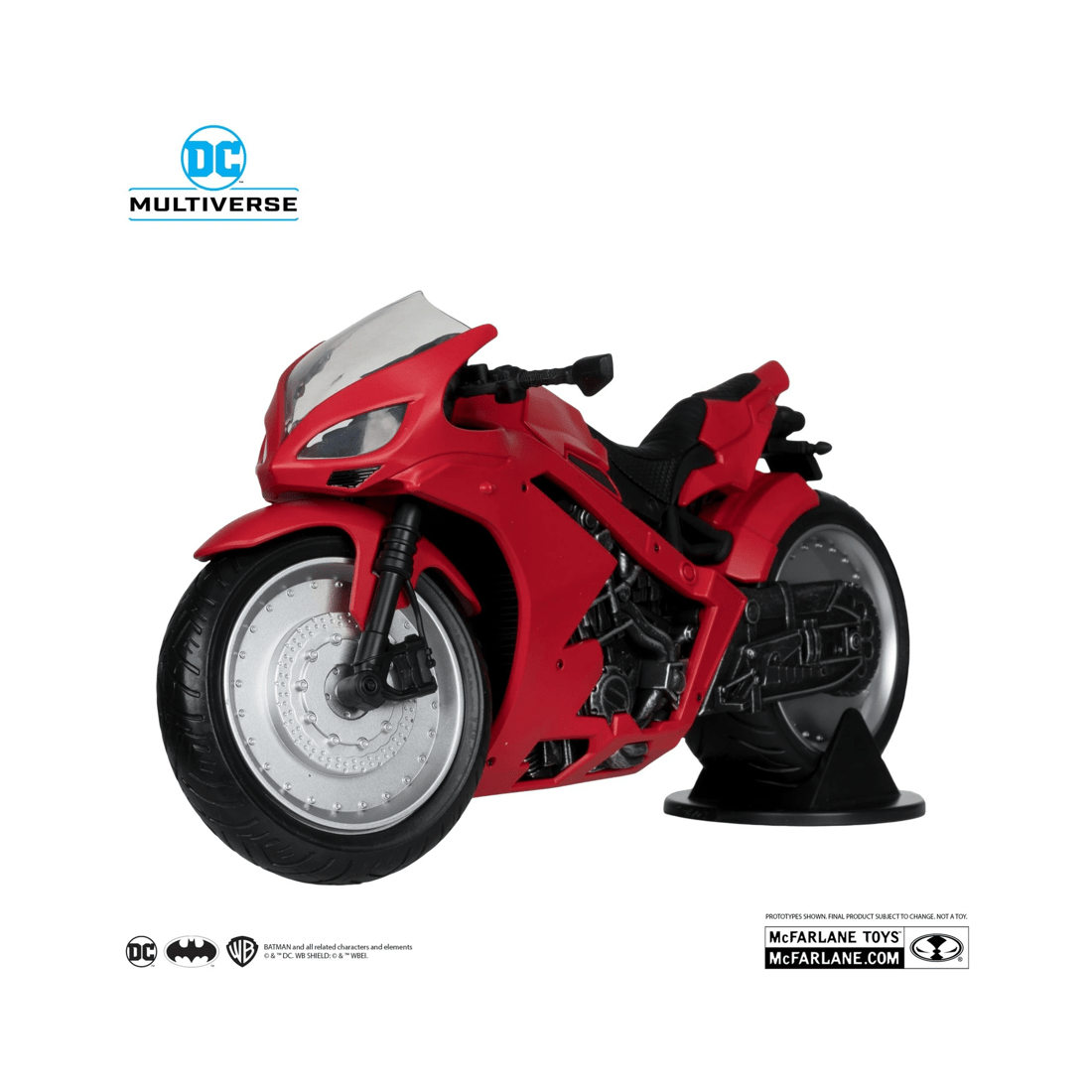 4 McFarlane Toys DC Multiverse Red Hood's Sportsbike Red Hood Outlaw 7 inch Action Figure, 4 of 10