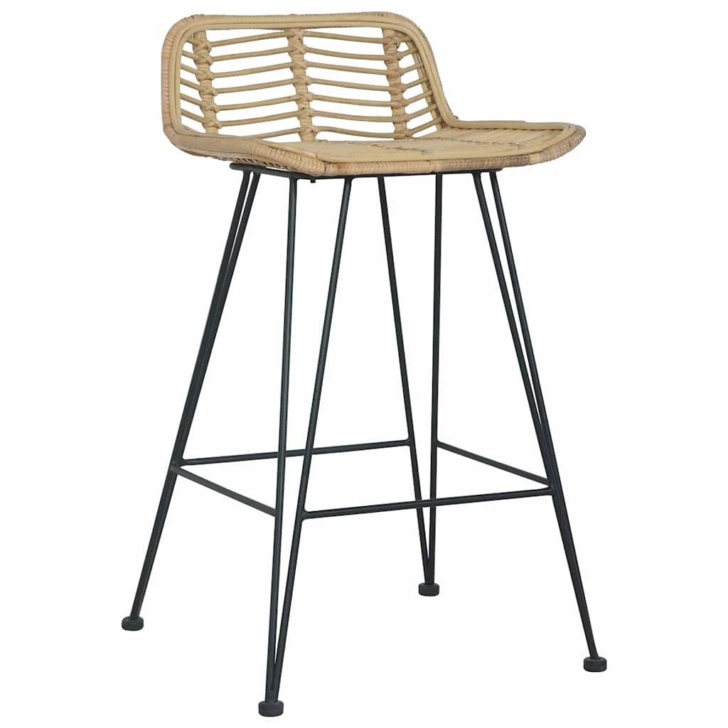 2 vidaXL Bar chair Durable - Brown, 2 of 8