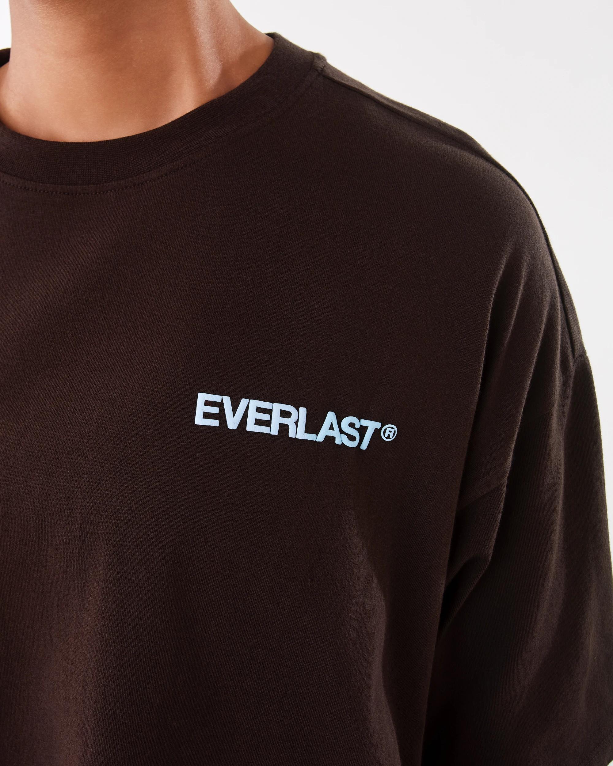 6 Everlast Womens Street Boyfriend T-shirt Coffee, 6 of 8