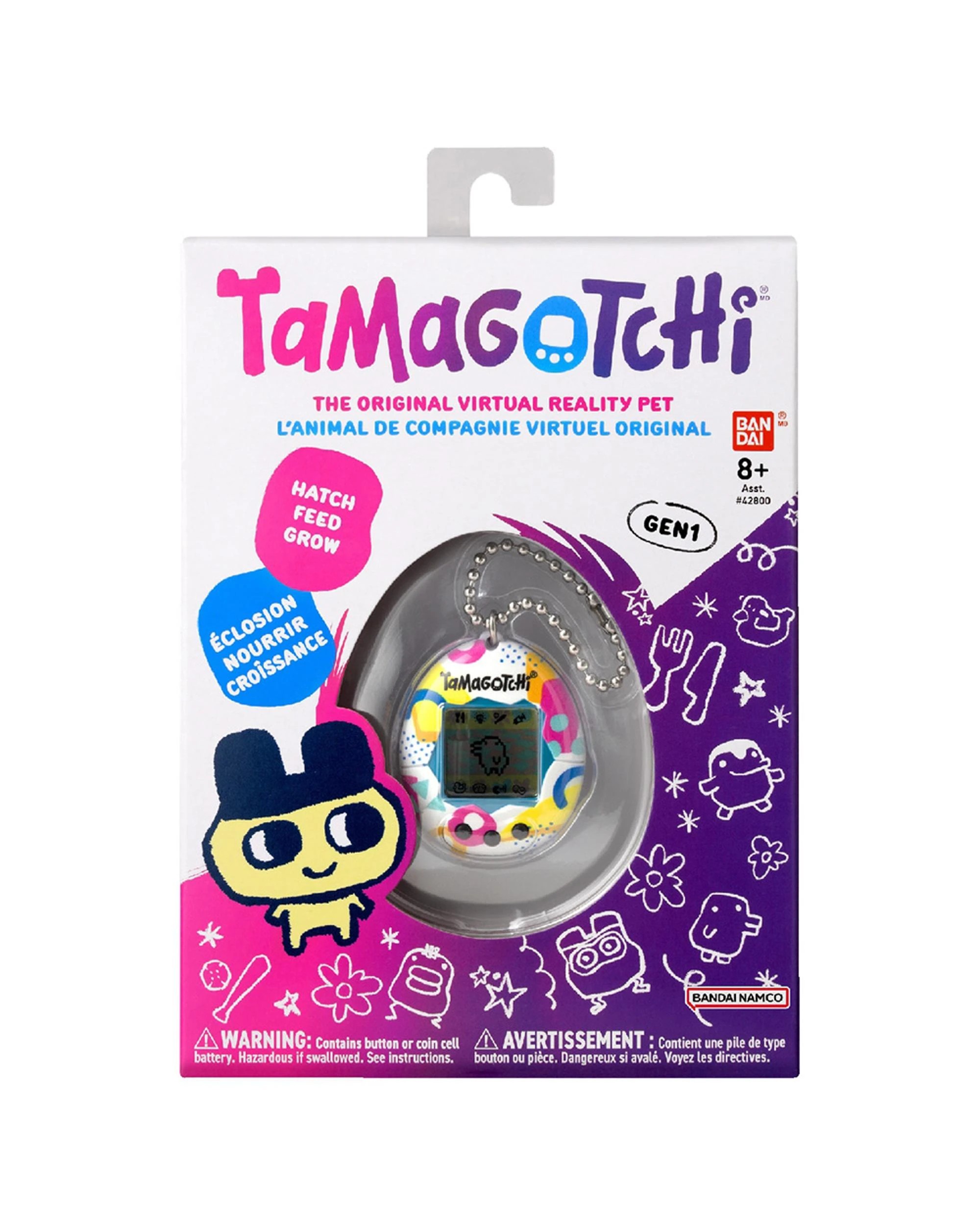 1 Tamagotchi Original Gen 1 - Memphis Style, 1 of 2