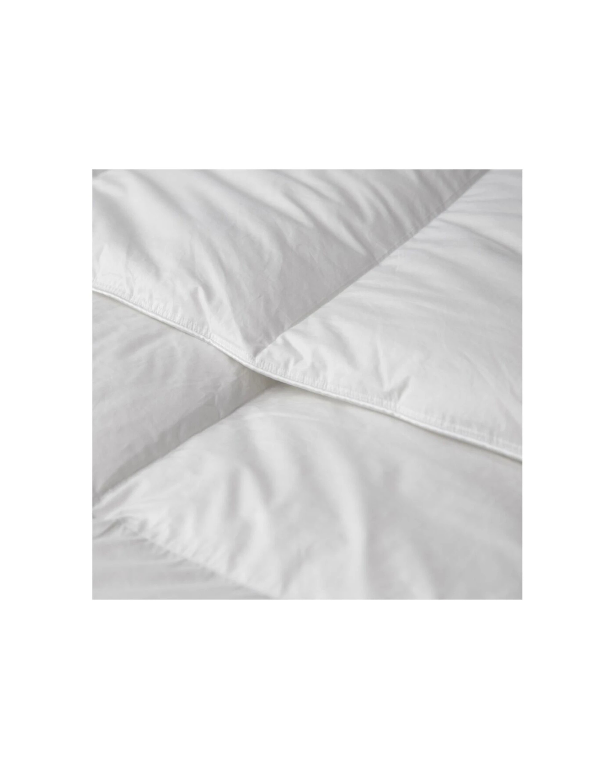 1 Tontine 50/50 Australian Feather And Down Quilt Duvet All Seasons Doona - Single Bed - White, 1 of 2