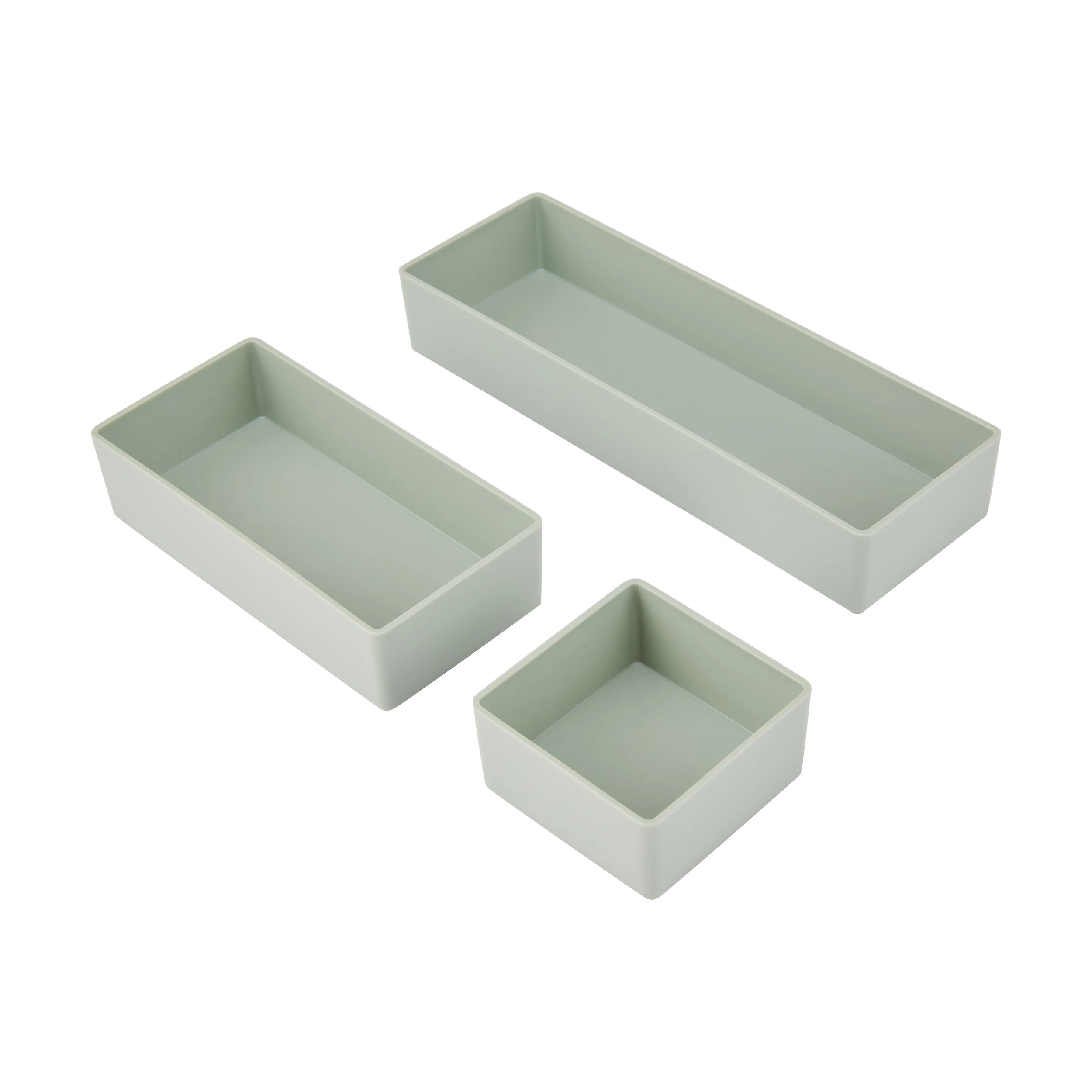 6 3 Piece Desk Storage Set - Sage, 6 of 7