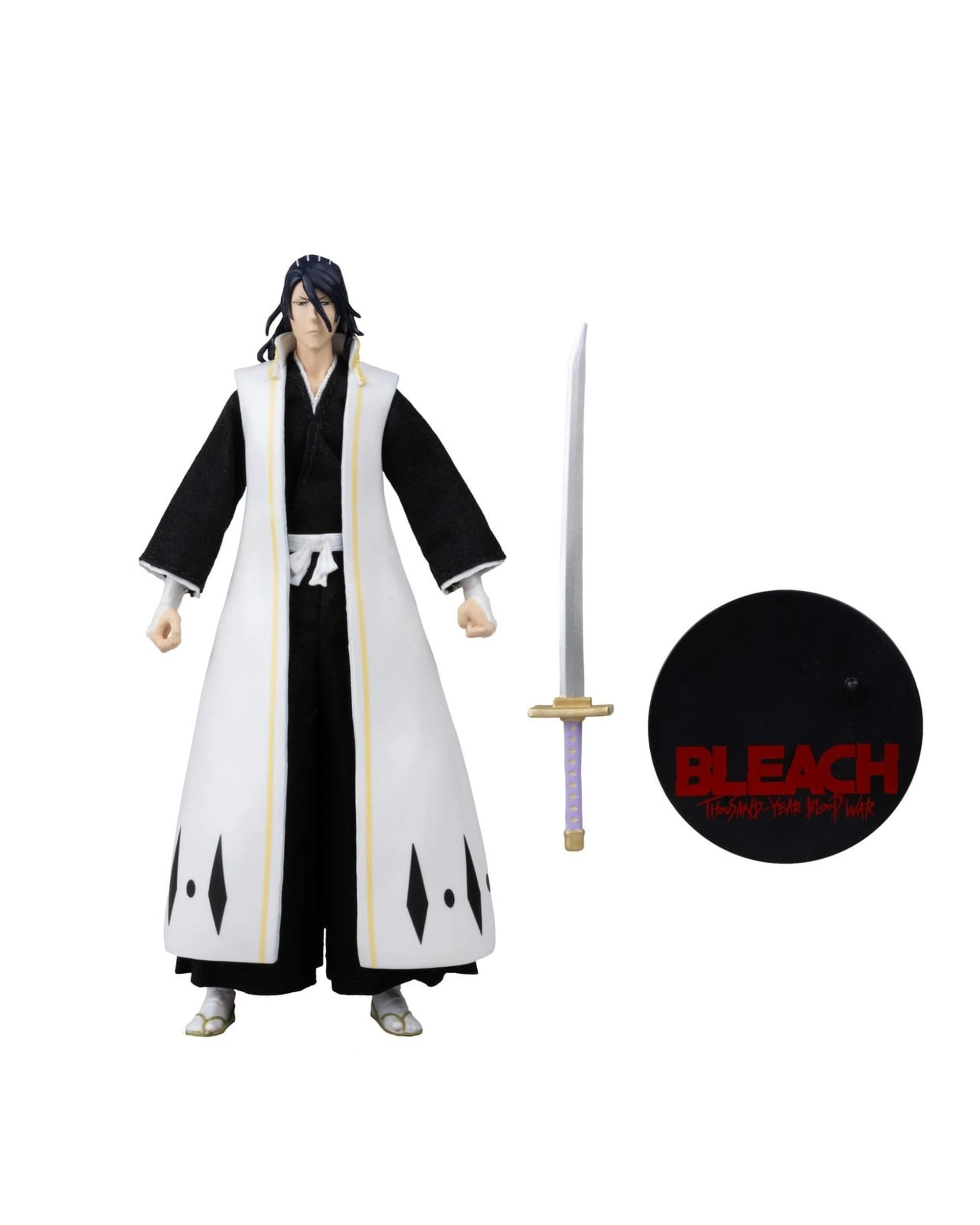 4 Bleach Thousand-Year Blood War Byakuya Kuchiki 7 inch Action Figure, 4 of 8