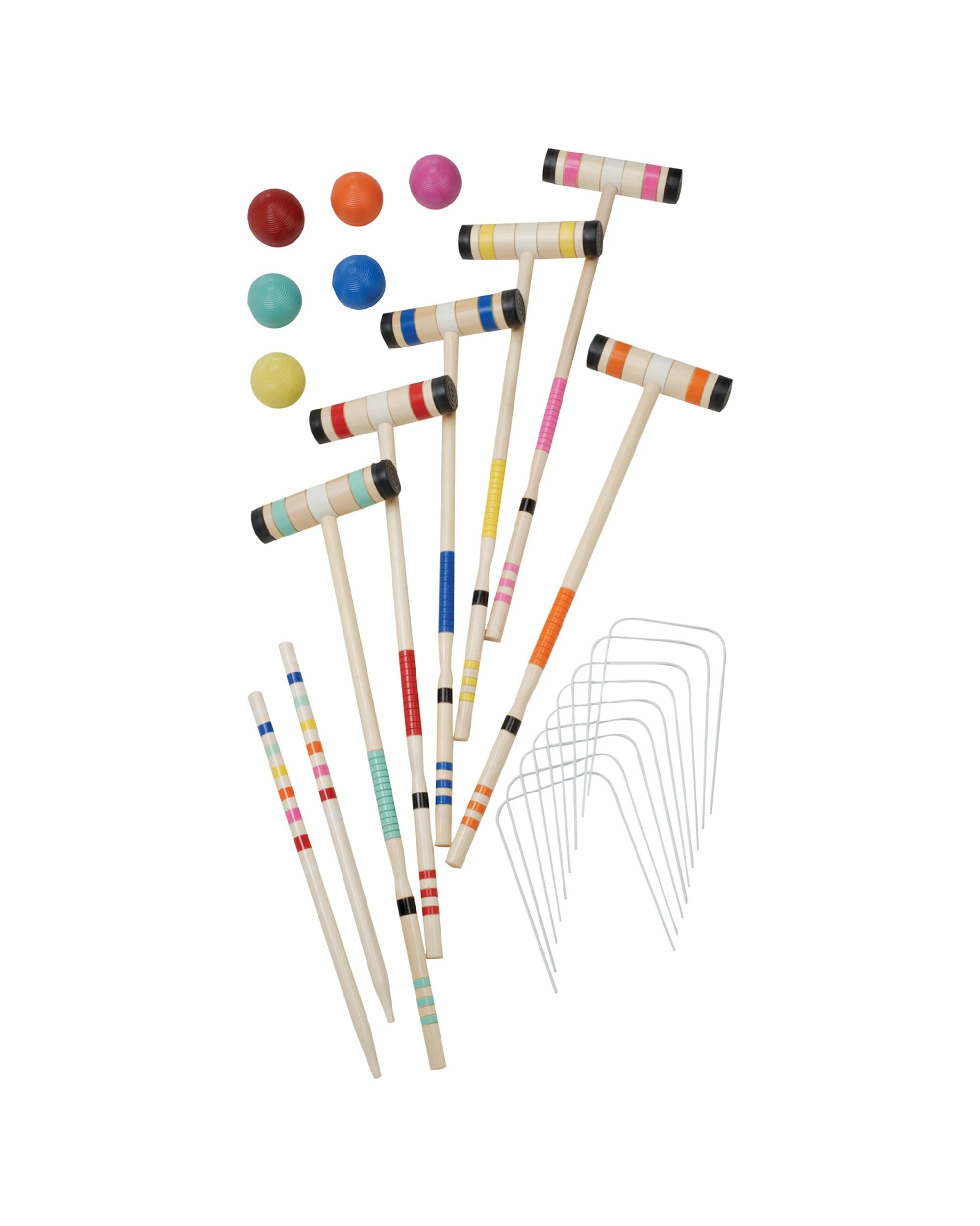 1 Regent Select 6 Player Croquet Set Outdoor Family Game - Multi, 1 of 2