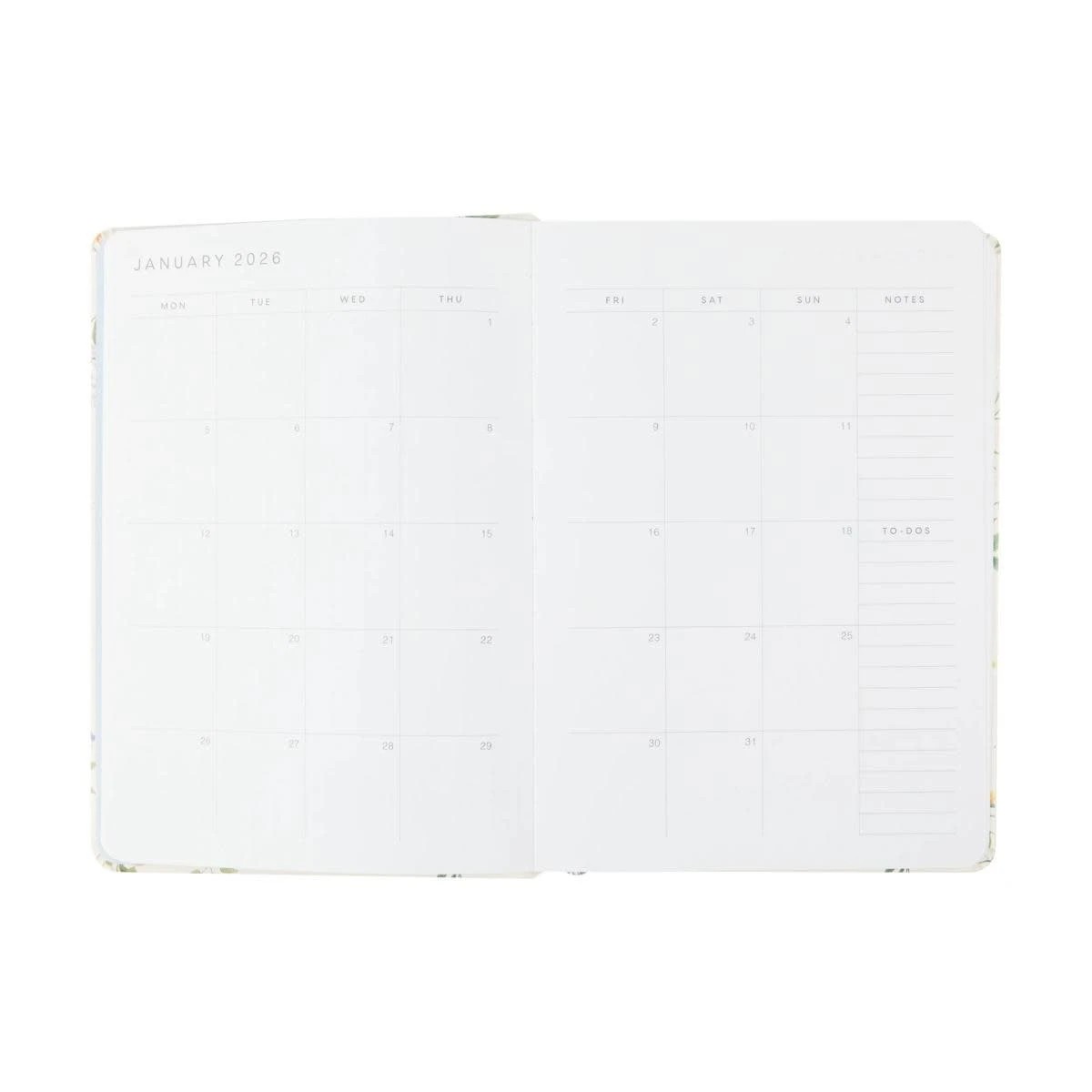 5 2026 A5 Daily Diary - Flower, 5 of 8