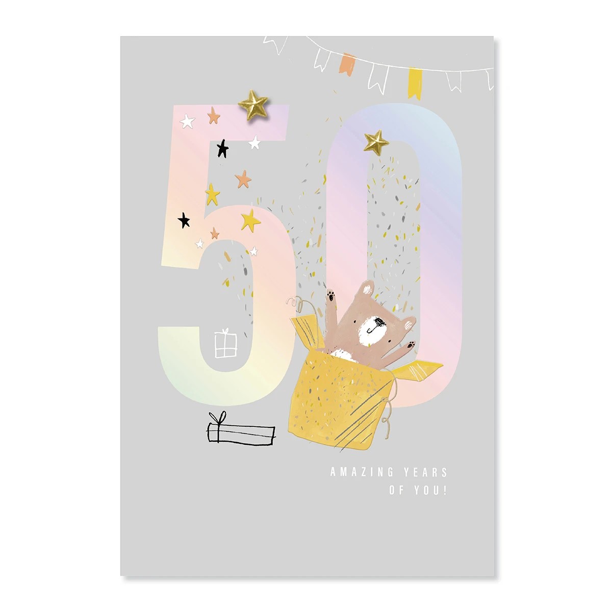 3 Connections from Hallmark 50th Birthday Card - 50 Amazing Years Of You!, 3 of 3