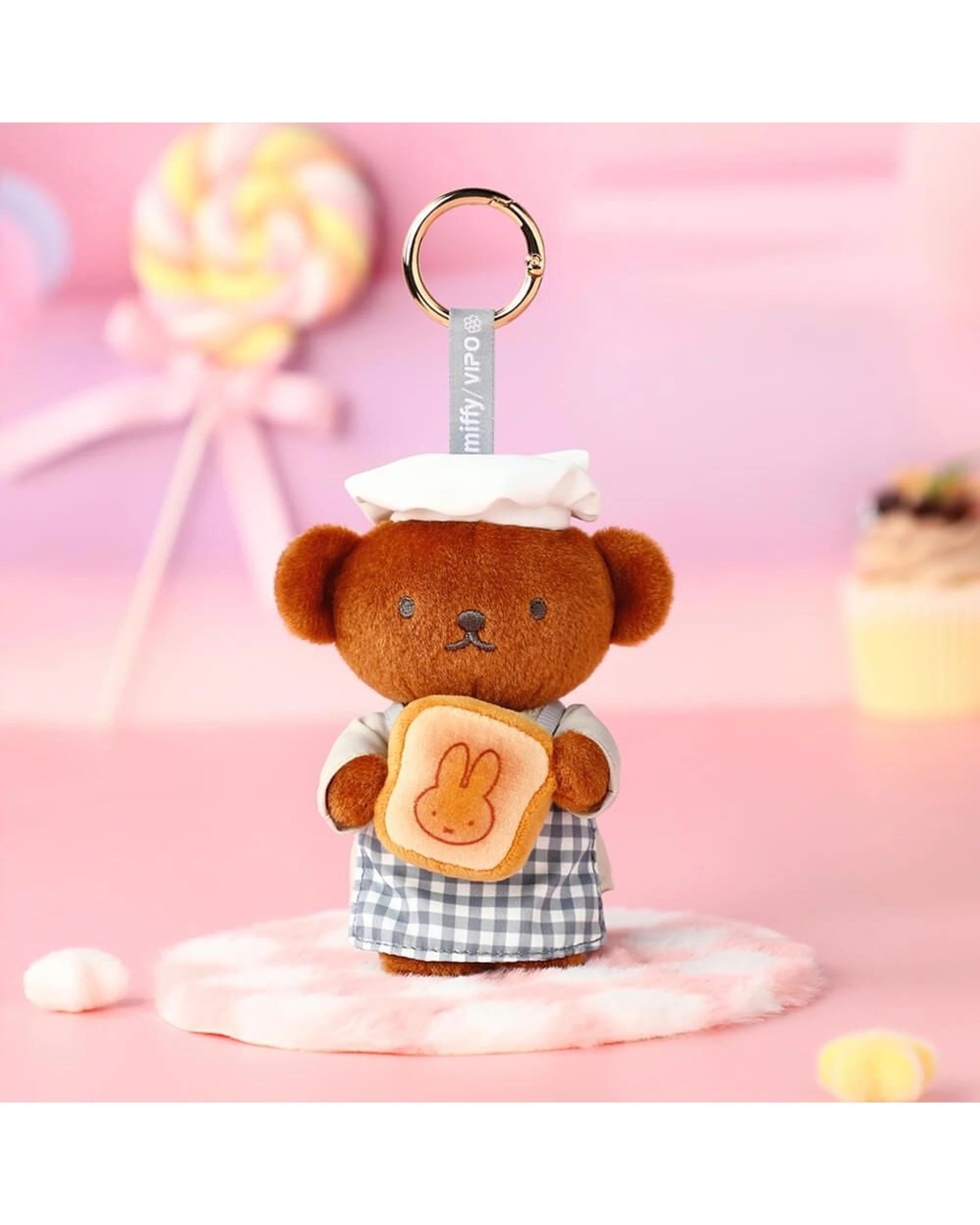 5 Miffy Bakery Series Plush Keychain Blind Box, 5 of 9