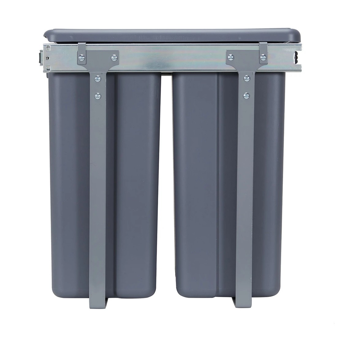 2 2 Section Under the Sink Pull Out Bin, 2 of 10