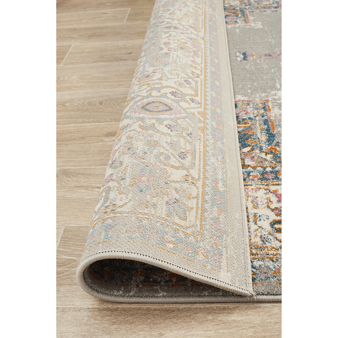 7 Rug Culture Babylon 211 Grey - Power-loomed Polypropylene Rug - Grey, 7 of 7