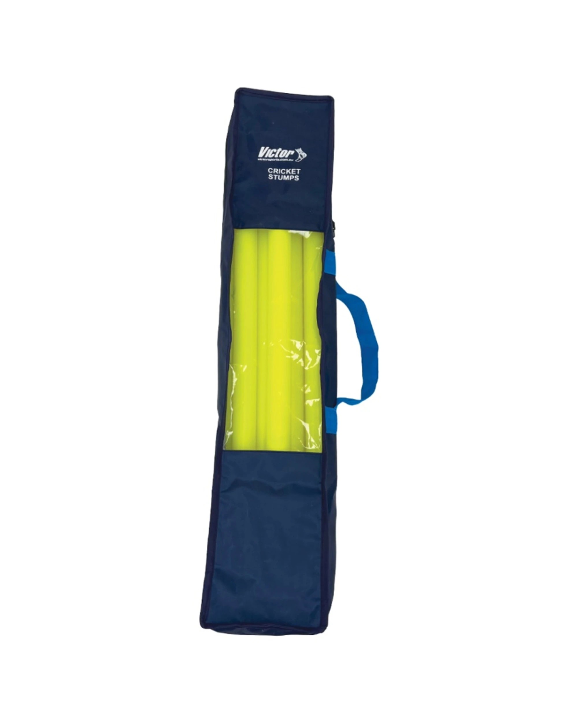 1 Victor Sports Cricket Stump Bag Heavy Duty Material With Shoulder Strap - Blue, 1 of 4