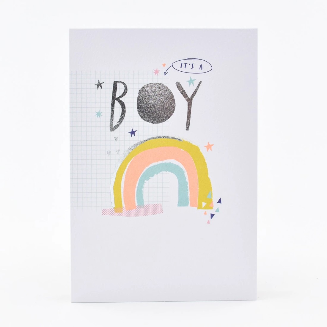 1 Hallmark New Baby Boy Card - Rainbow, 1 of 3