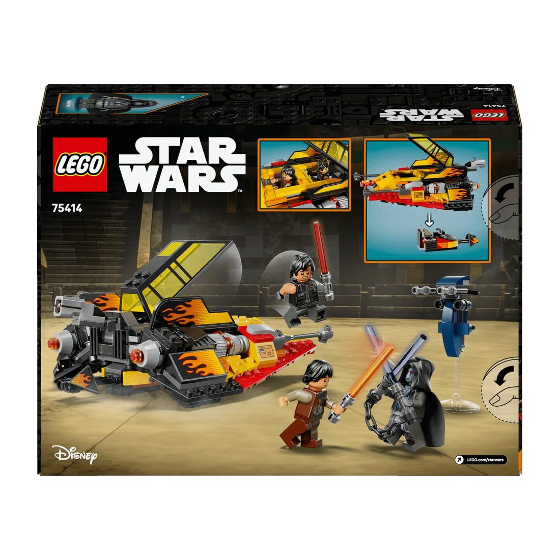 10 LEGO Star Wars The Force Burner Snowspeeder 75414, 10 of 10