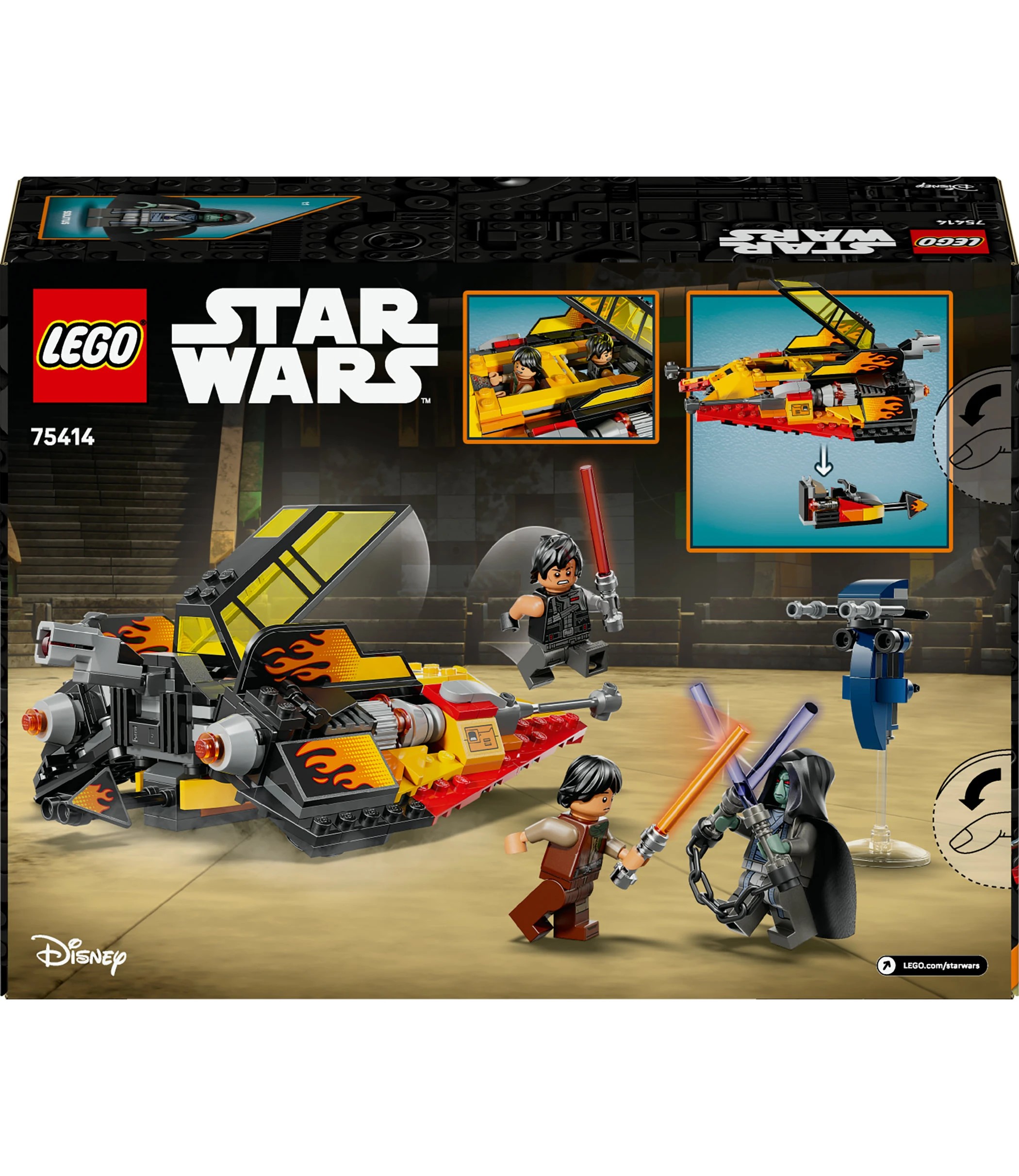 10 LEGO Star Wars The Force Burner Snowspeeder 75414, 10 of 10