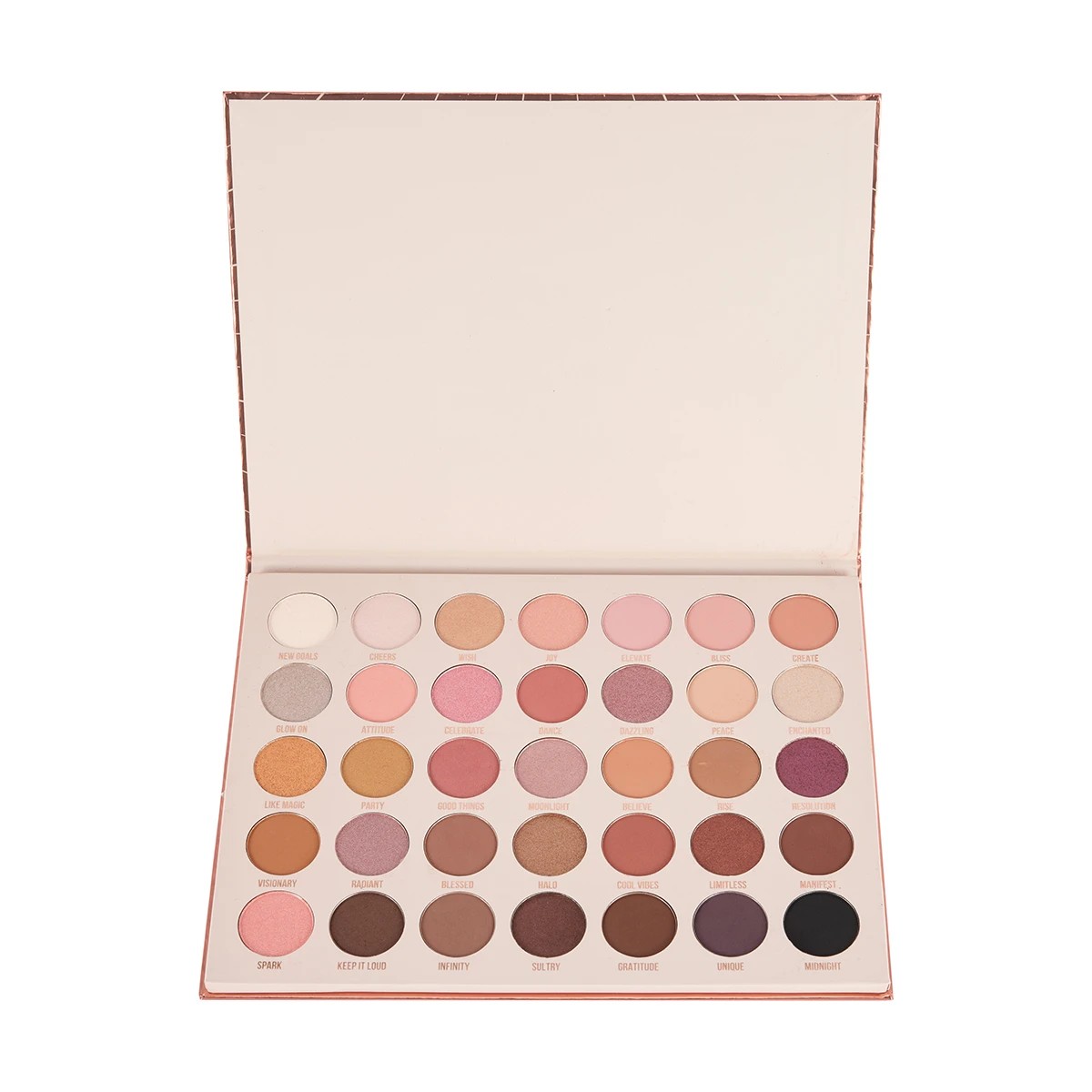 2 OXX Cosmetics 35 Shades Sparkling Rose Eyeshadow Palette, 2 of 6