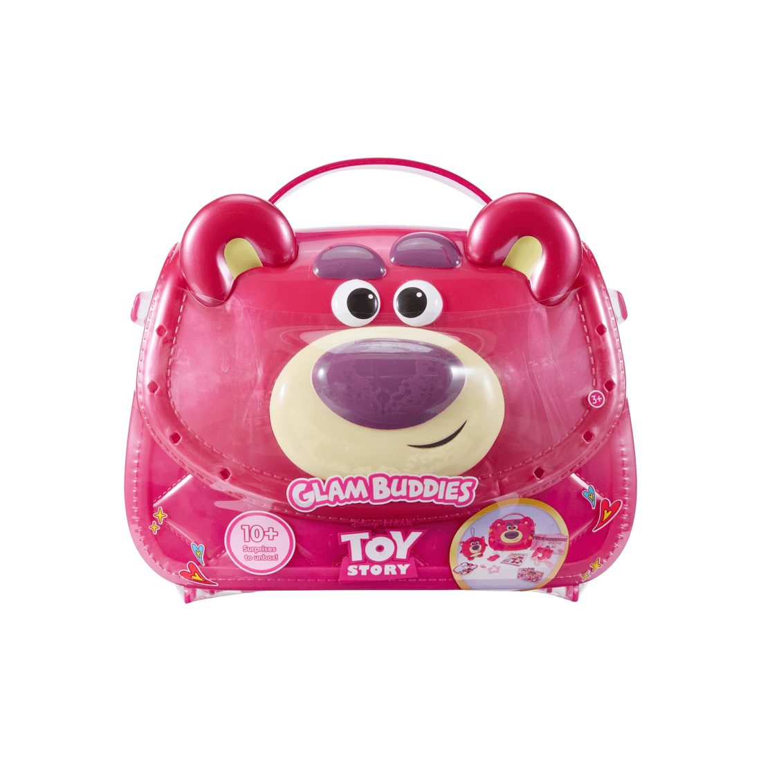 1 Glam Buddies x Disney Pixar Toy Story Lotso Surprise Purse, 1 of 10