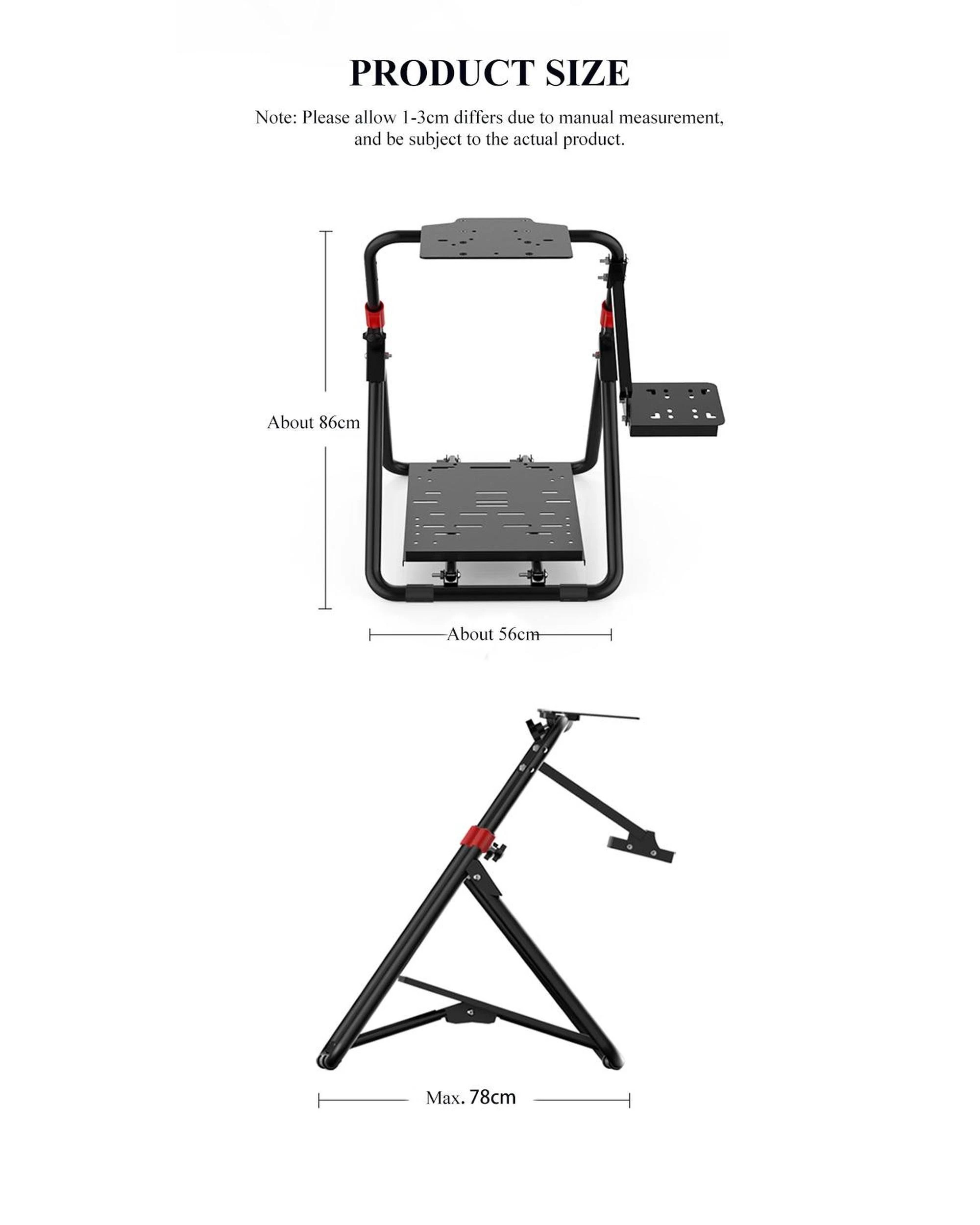 10 PXN A9 Foldable Racing Wheel Adjustable Pedal Angle Retractable 38cm Collapsible Gaming Wheel, 10 of 10