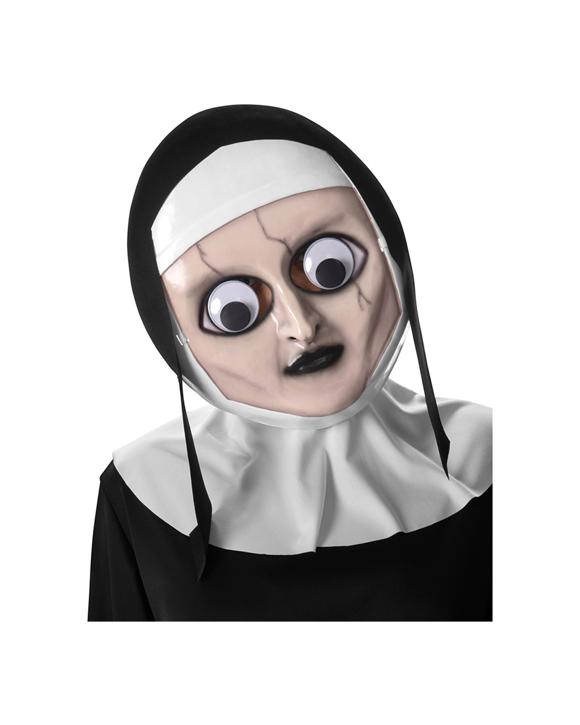 Rubies Warner Bros The Nun Googly Eyes Mask Adult Unisex - Multi