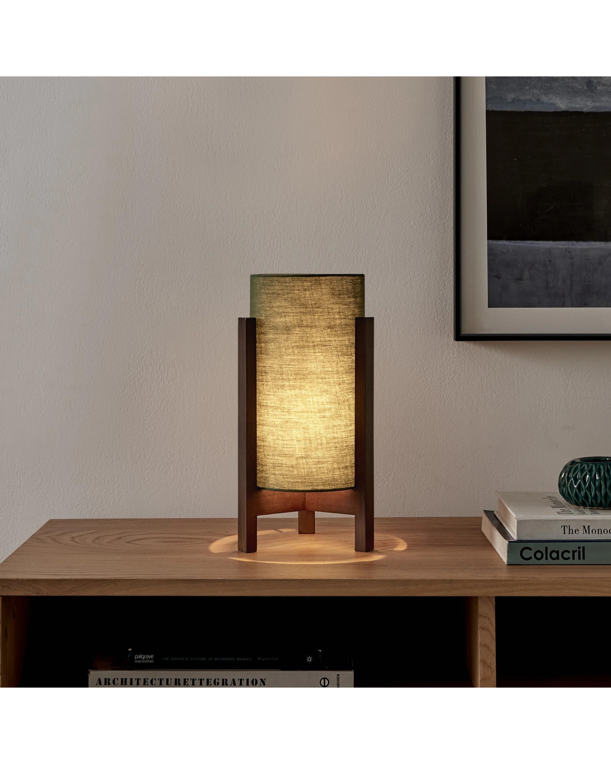2 Sherwood Set of 2 Aaliyah Table Lamp - Green, 2 of 10