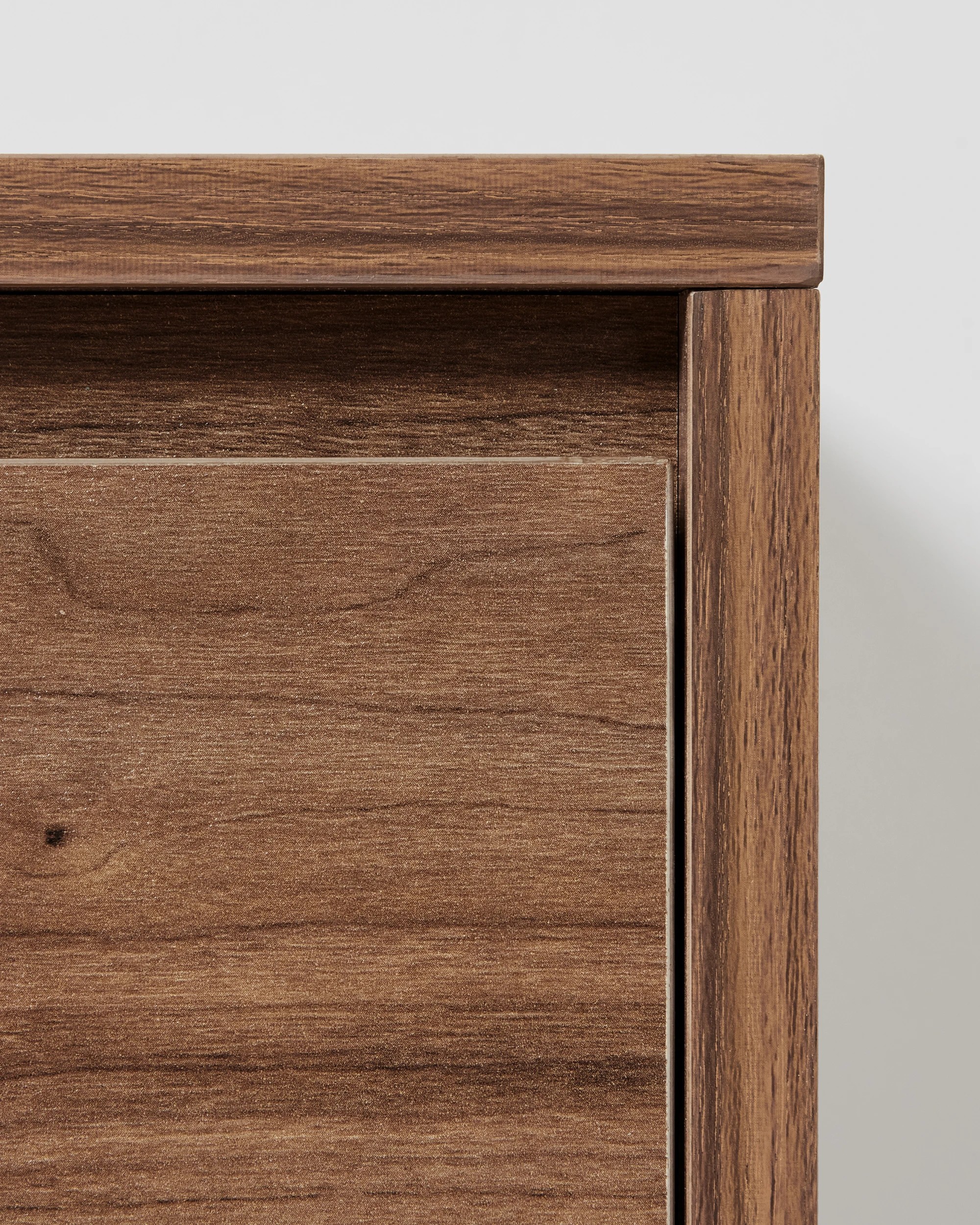 5 Thorne 2 Drawer Bedside Table - Walnut, 5 of 7