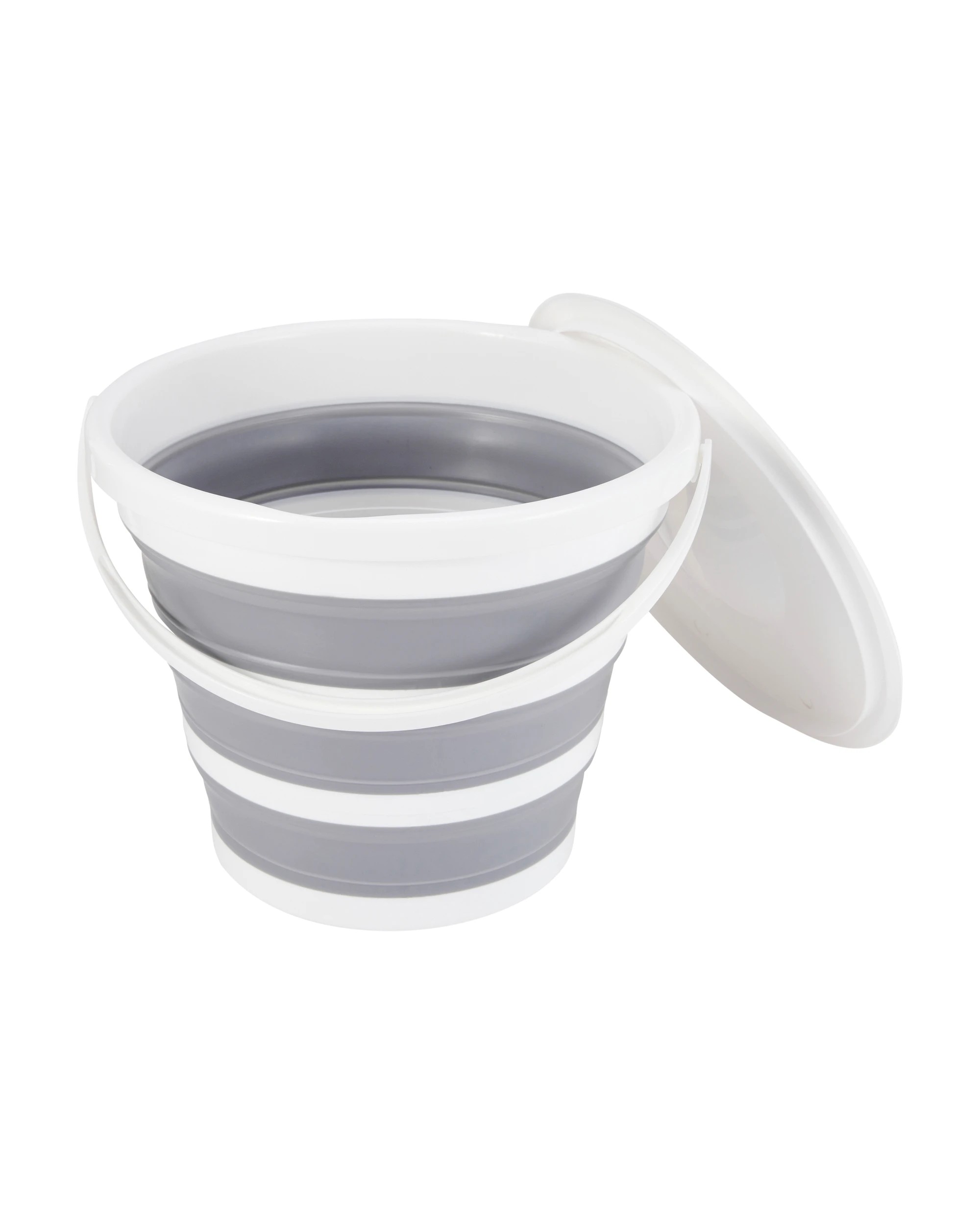 2 10L Collapsible Bucket with Lid, 2 of 9