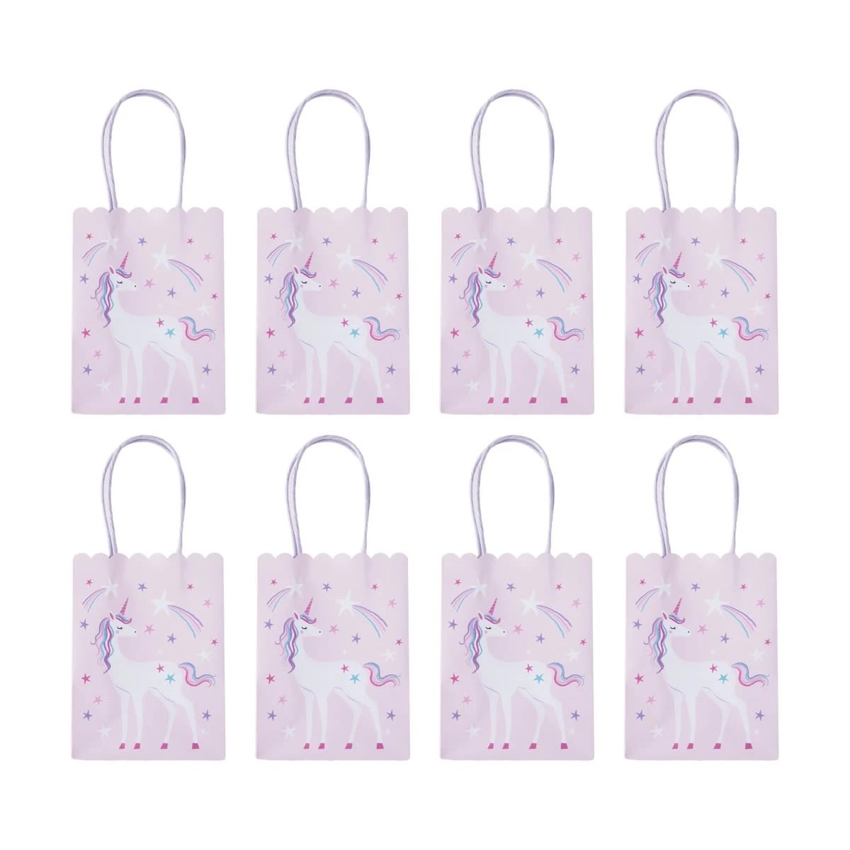 2 8 Pack Unicorn Loot Bags, 2 of 7