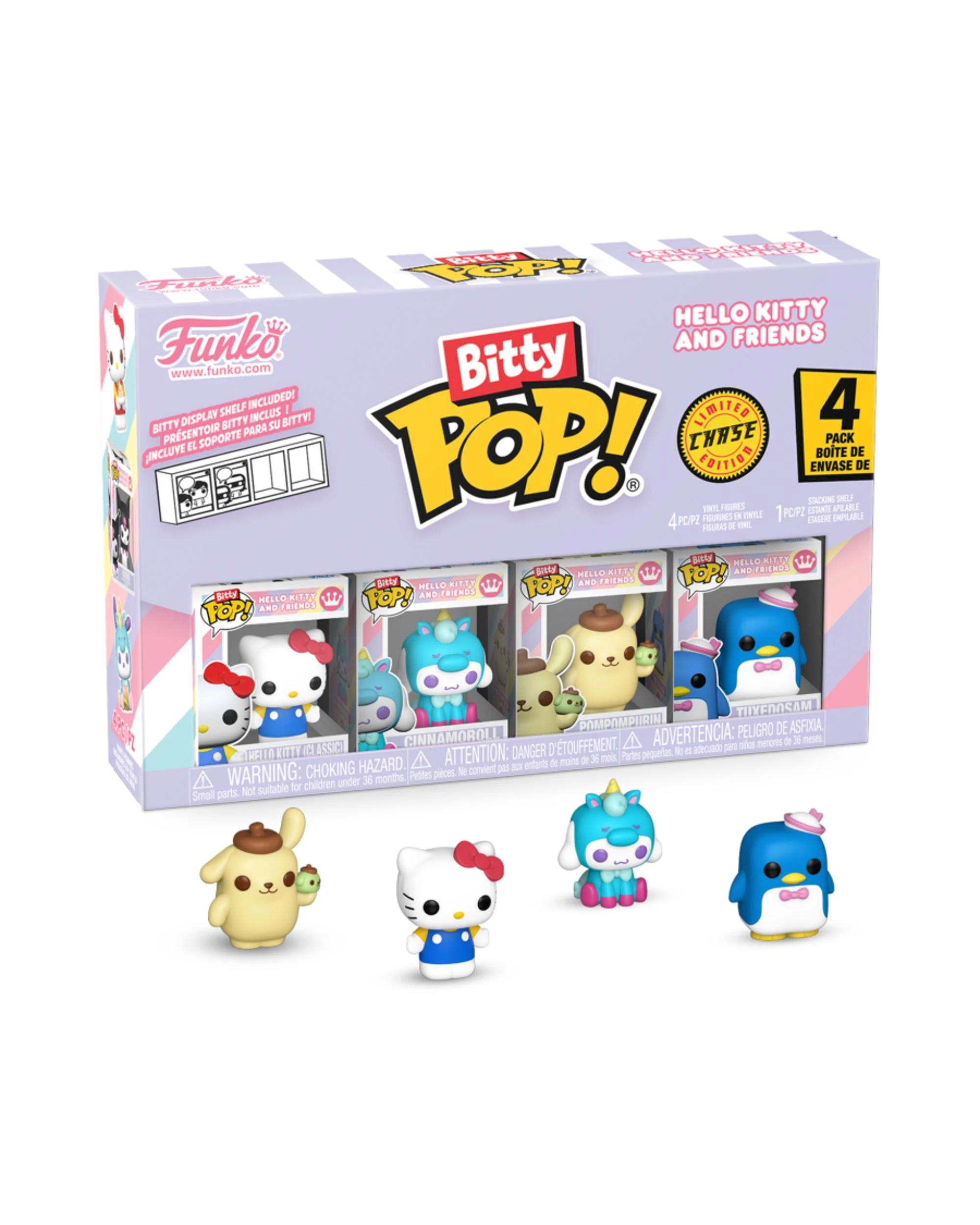 1 Sanrio Hello Kitty Bitty 4 Pack Funko POP! Vinyl, 1 of 3