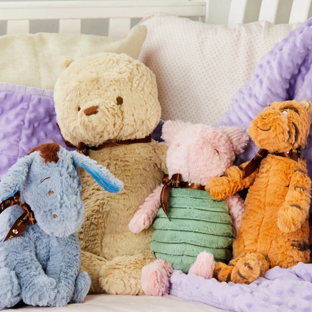 8 Winnie the Pooh - Classic Pooh Tigger Plush 23cm - Nursery, Soft Toy, Disneyana - Orange, 8 of 9