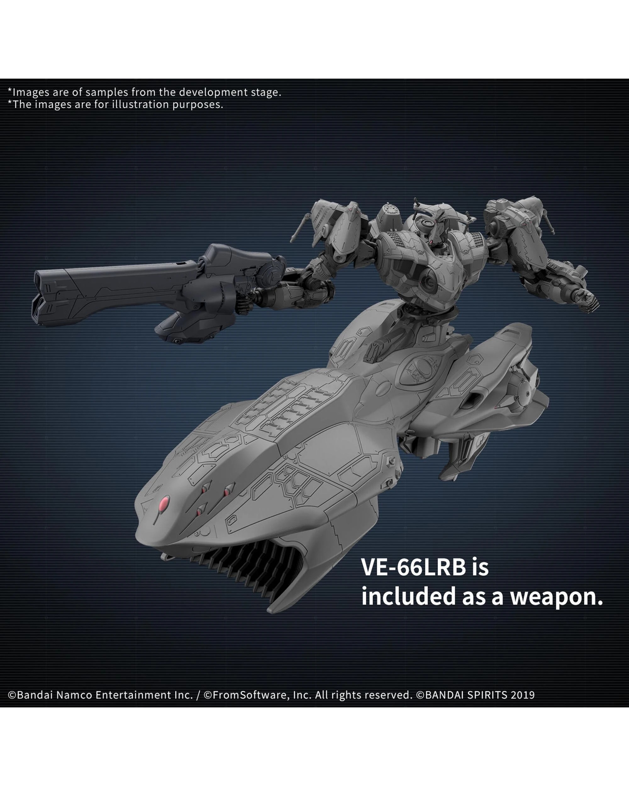 3 Bandai 30MM Armored Core VI: Fires of Rubicon Arquebus ADD VE-40A Model Kit, 3 of 3