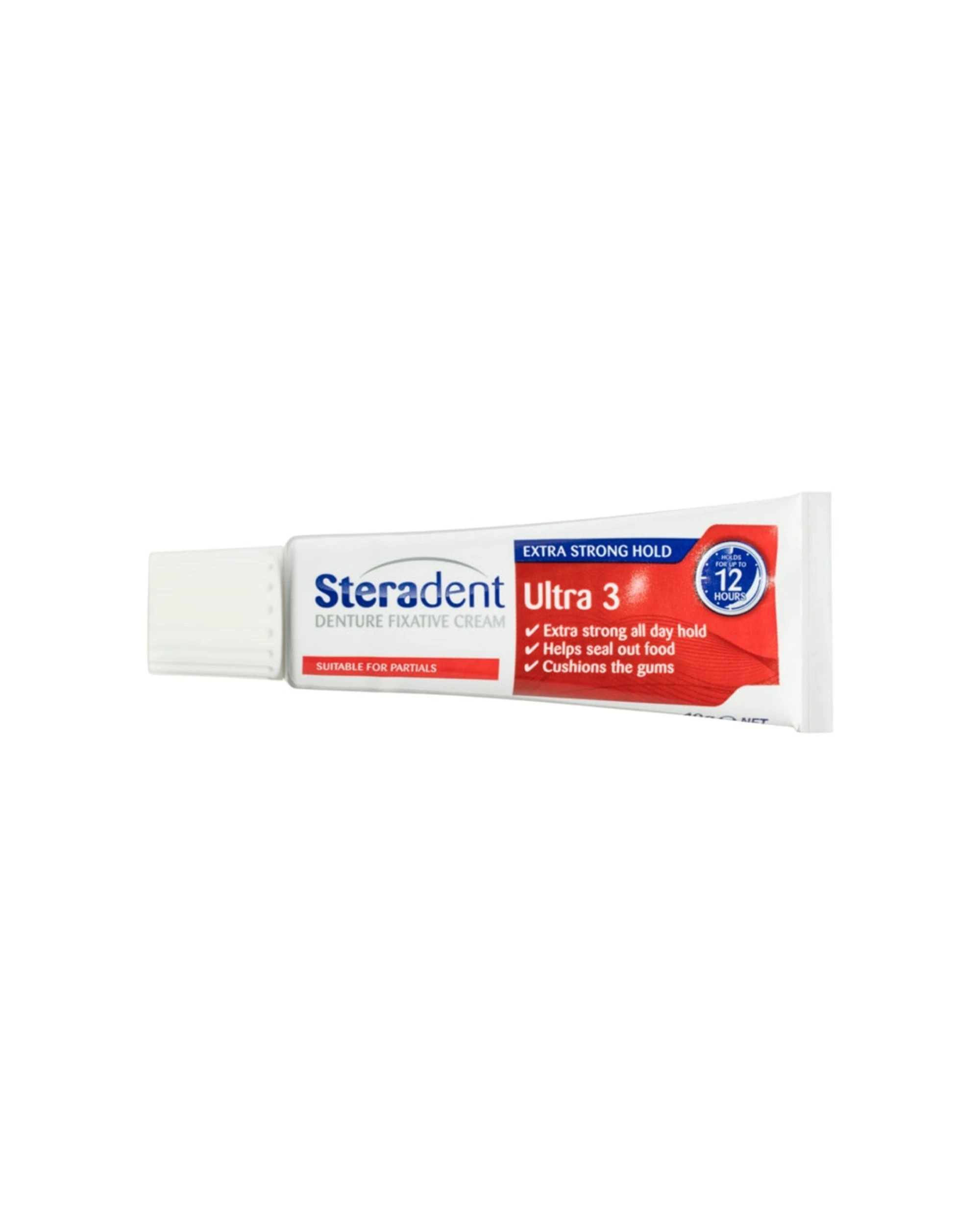 5 Steradent Ultra 3 Denture Fixative Cream 40g - White, 5 of 7