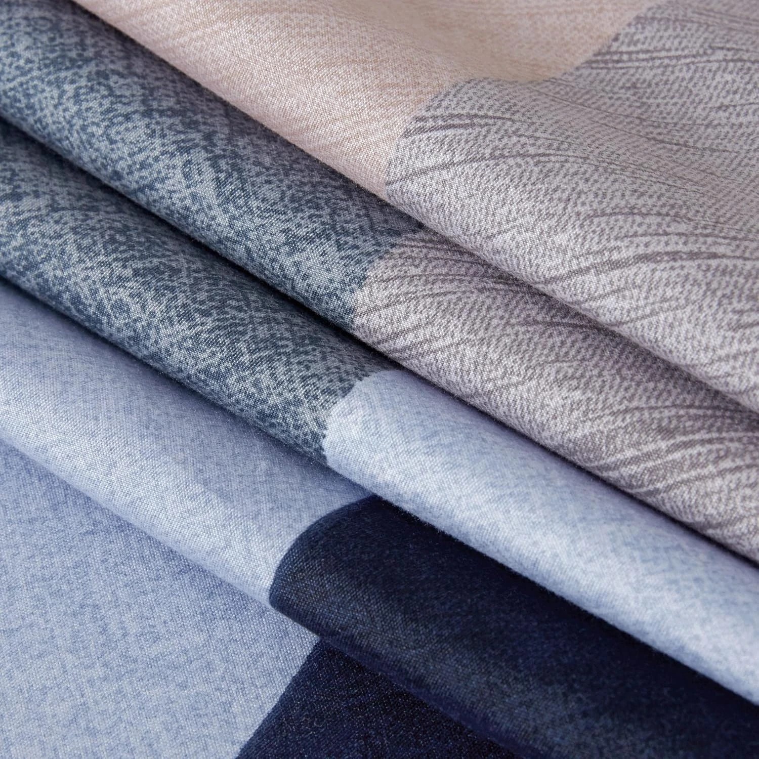 5 CleverPolly Printed Microfibre Reversible Quilt Cover Set - Jay - King Bed, 5 of 6