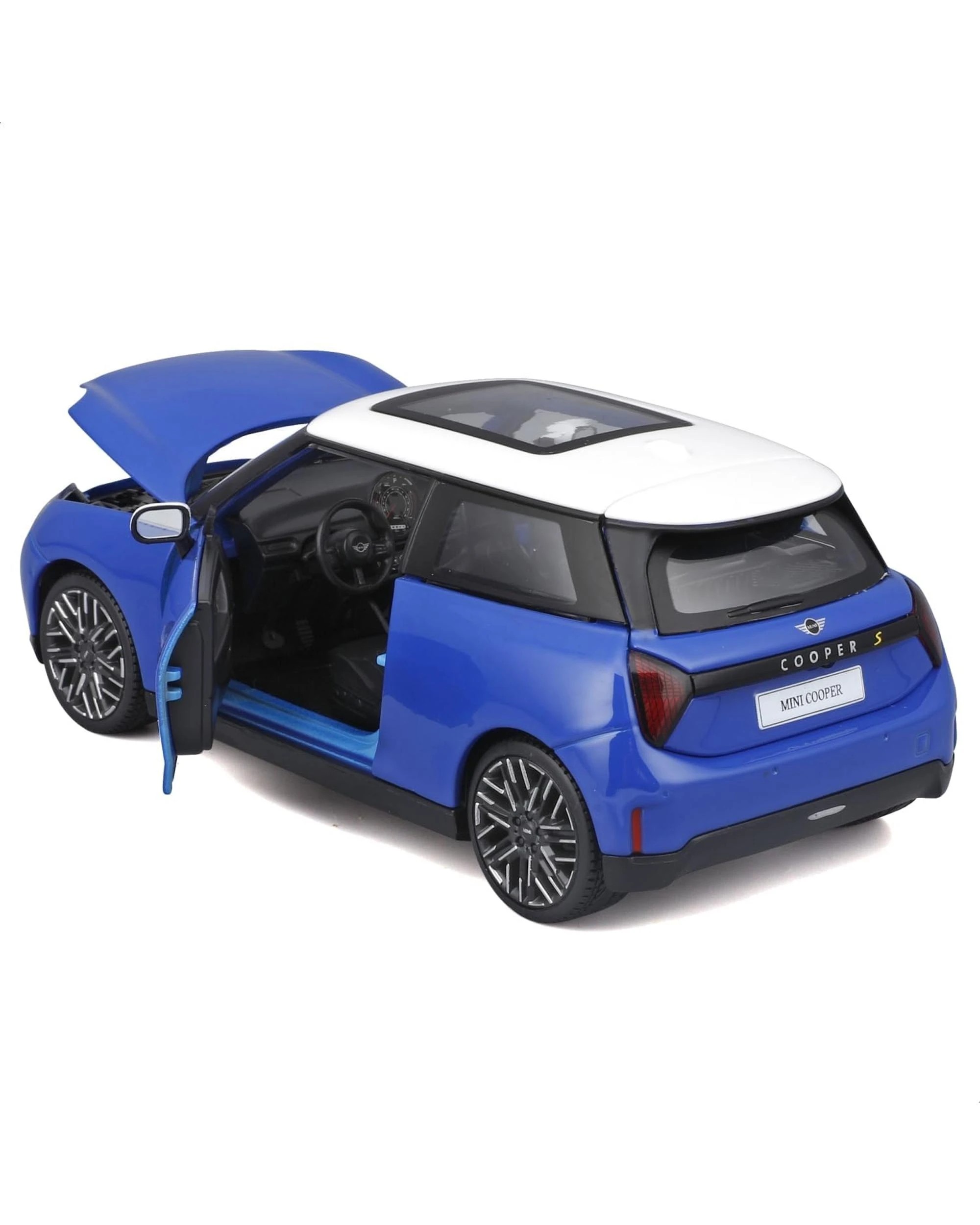 3 Maisto 2024 Mini Cooper SE JO1 1:24 Scale Special Edition Vehicle, 3 of 6