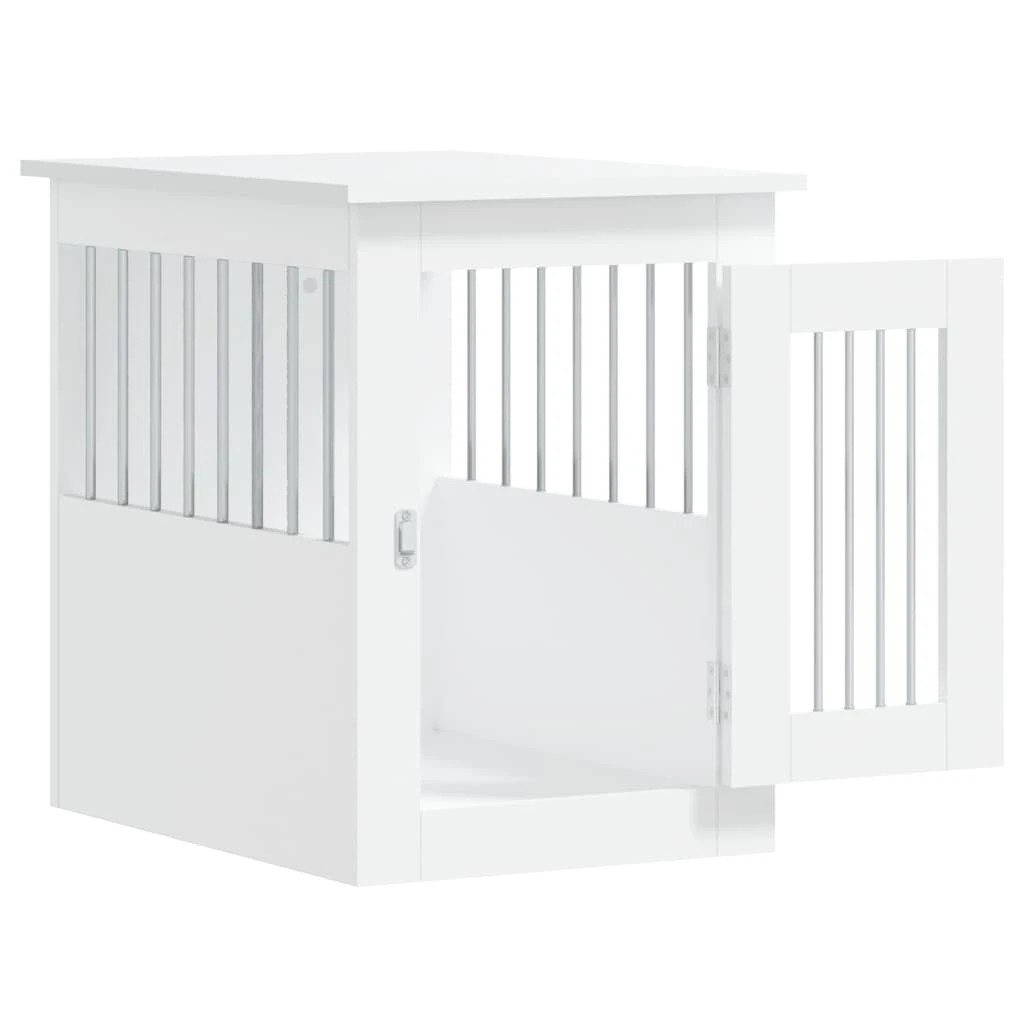 4 vidaXL Dog Crate Furniture Engineered Wood - White, 4 of 8