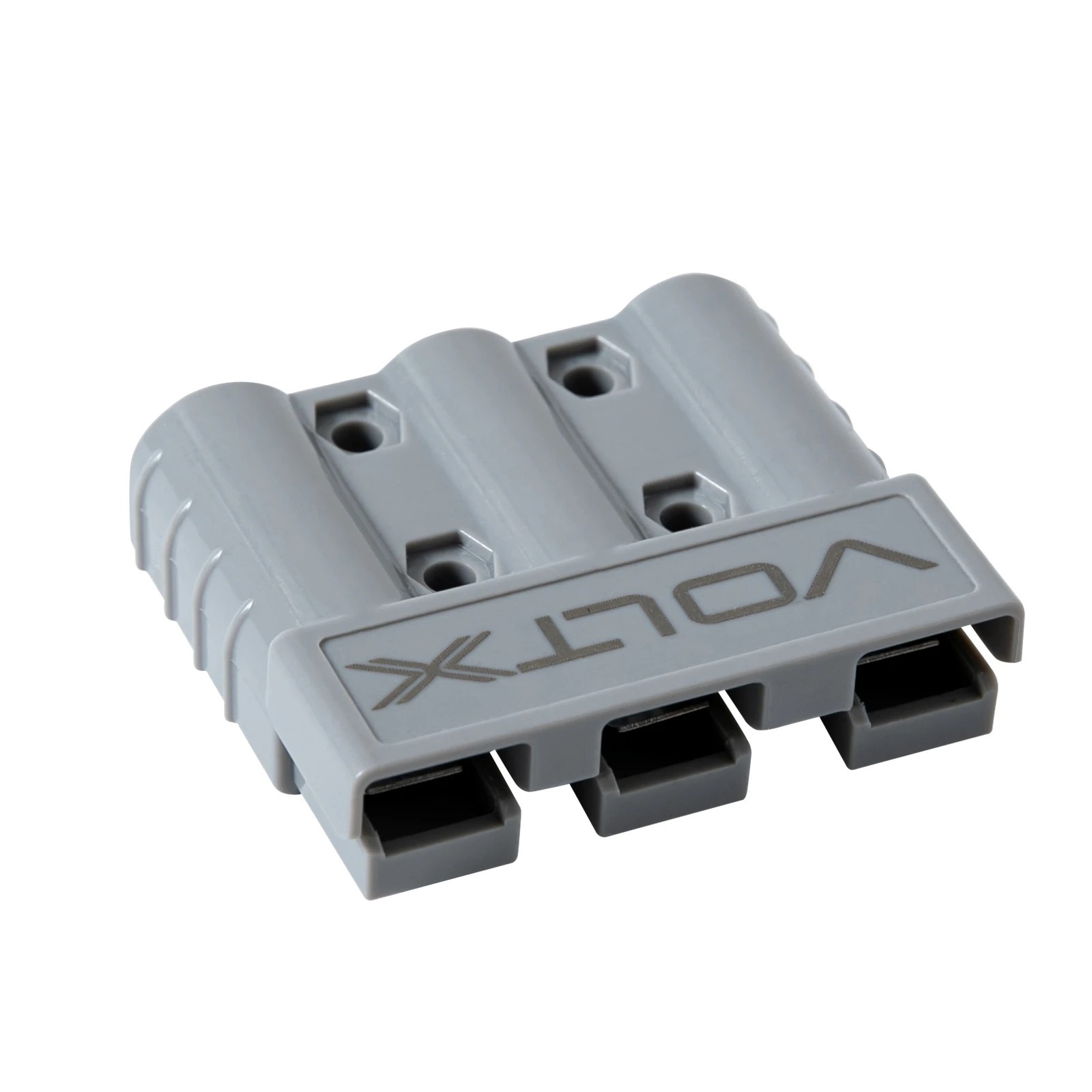 10 VoltX Flush Mount 3 Pin 50A Anderson Plug Holder Fit Dual Battery DCDC Charger, 10 of 10