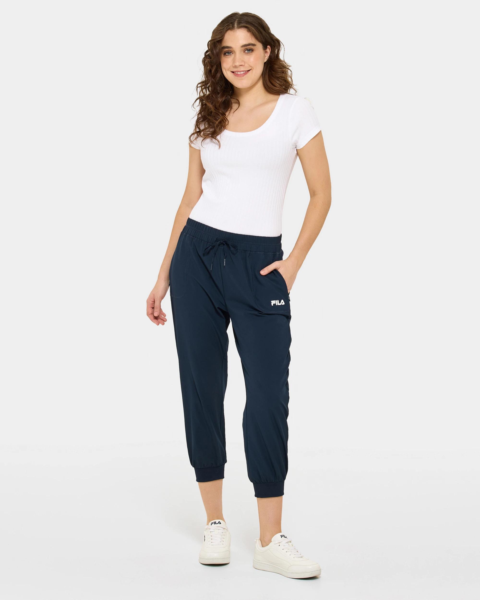 5 Blaire 7/8 Pants, Black - Fila NAVY, 5 of 6